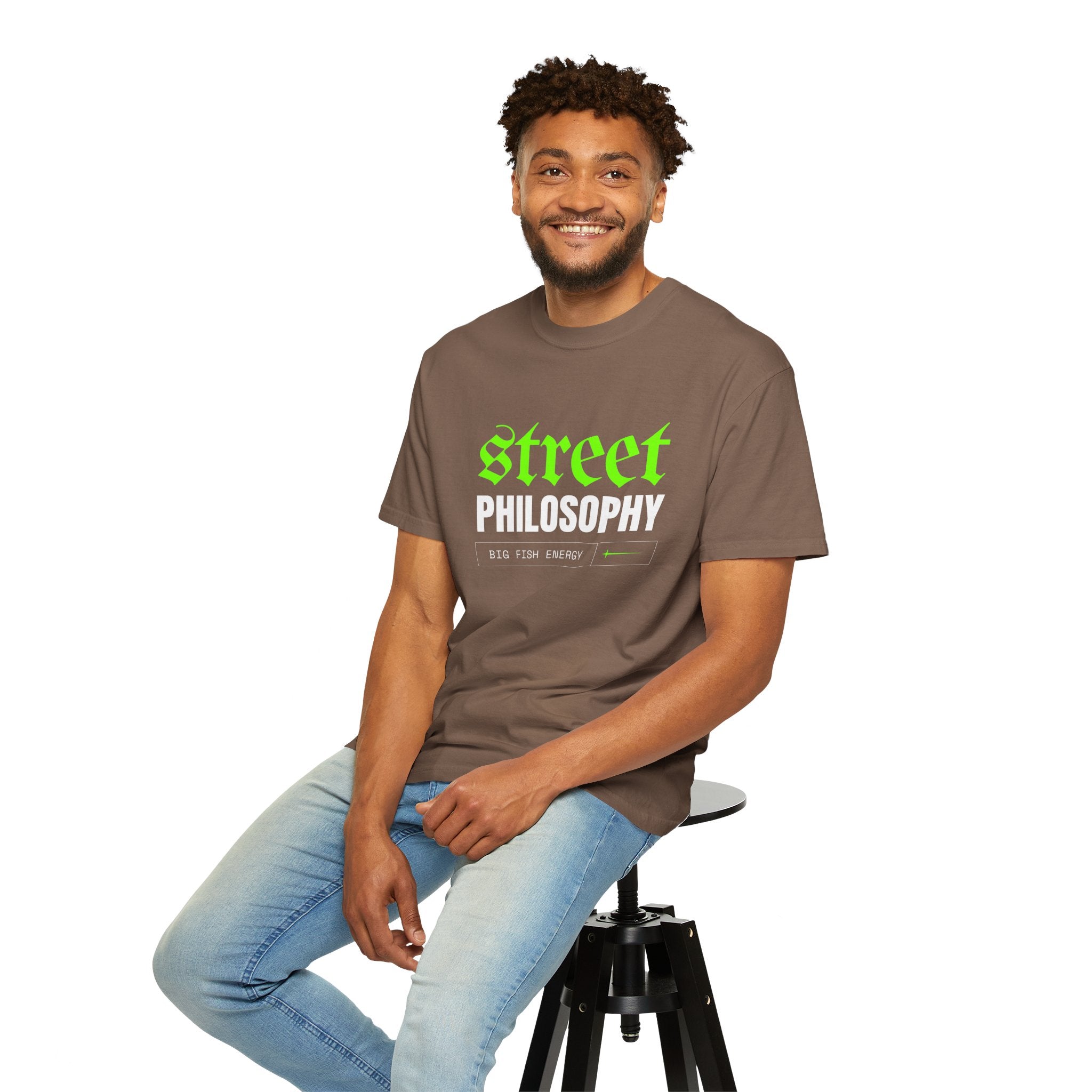 Street Philosophy Unisex Garment-Dyed T-shirt - Trendy Graphic Tee for Fashion Lovers, Streetwear, Casualwear, Gift for Friends, [...]