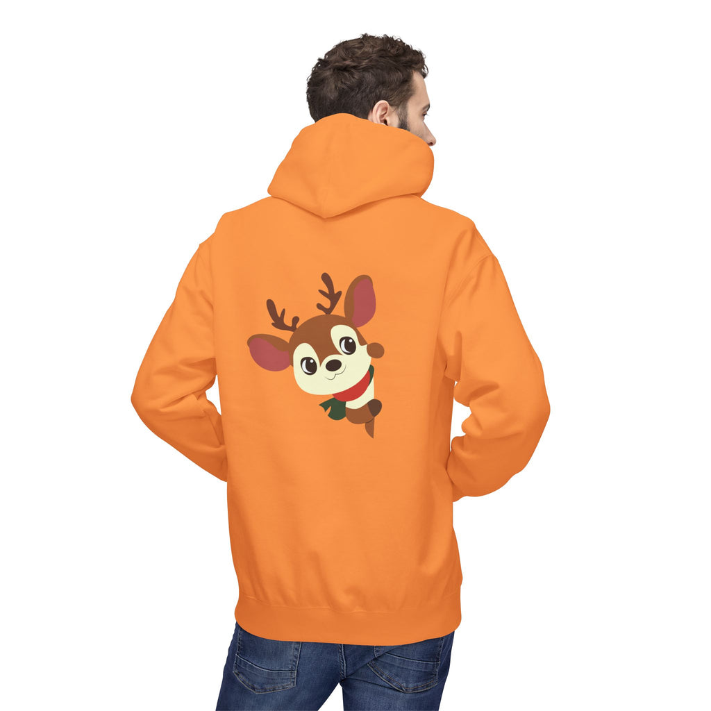 Reindeer Cheer Hoodie — "Tis the Season" Holiday Pullover