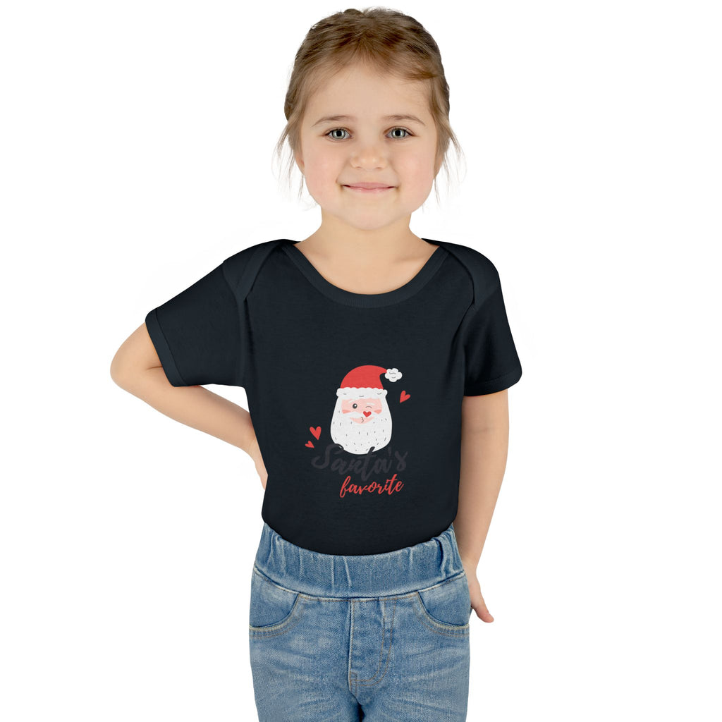 Infant Onesie - "Santa's Favorite" Cute Baby Christmas Bodysuit