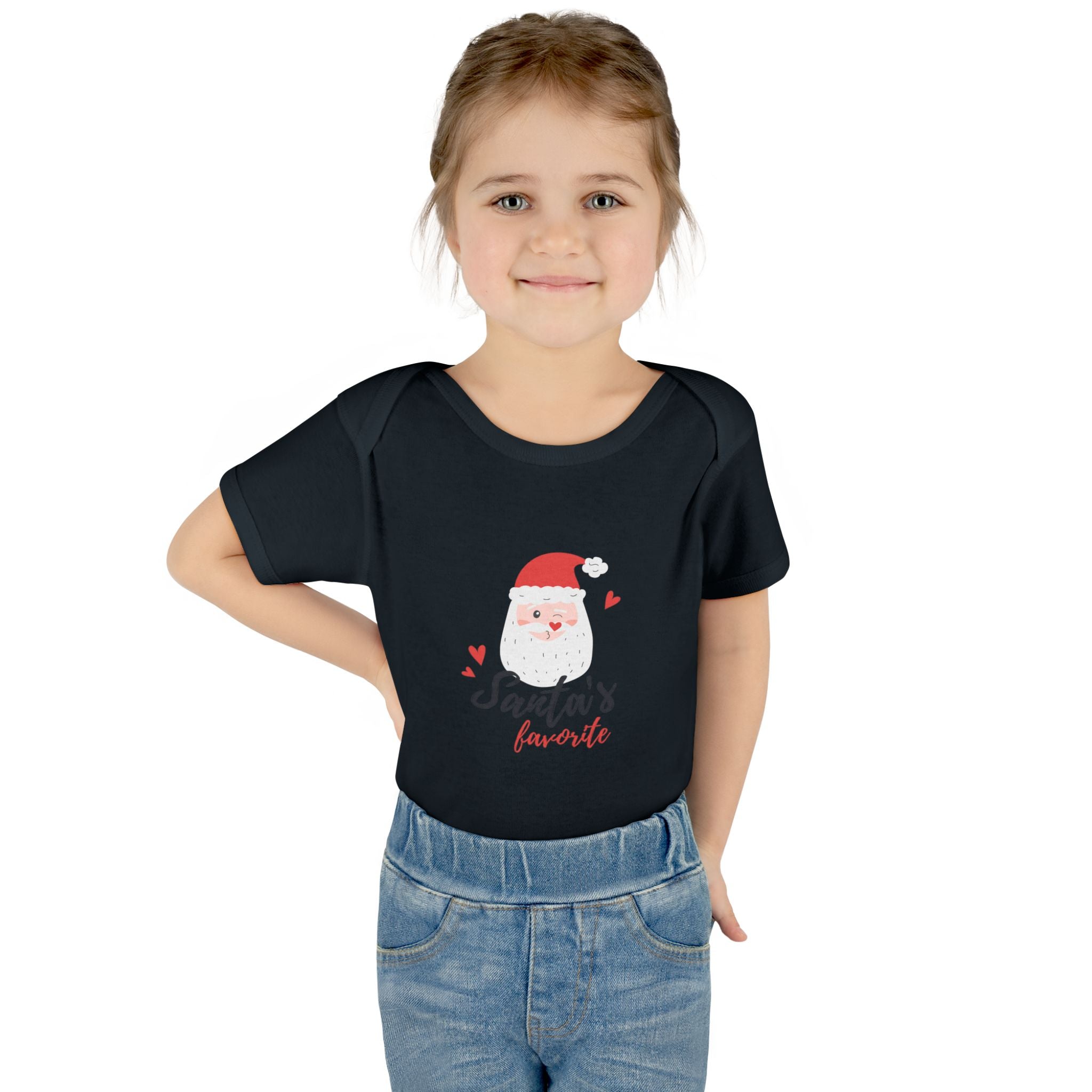 Infant Onesie - "Santa's Favorite" Cute Baby Christmas Bodysuit