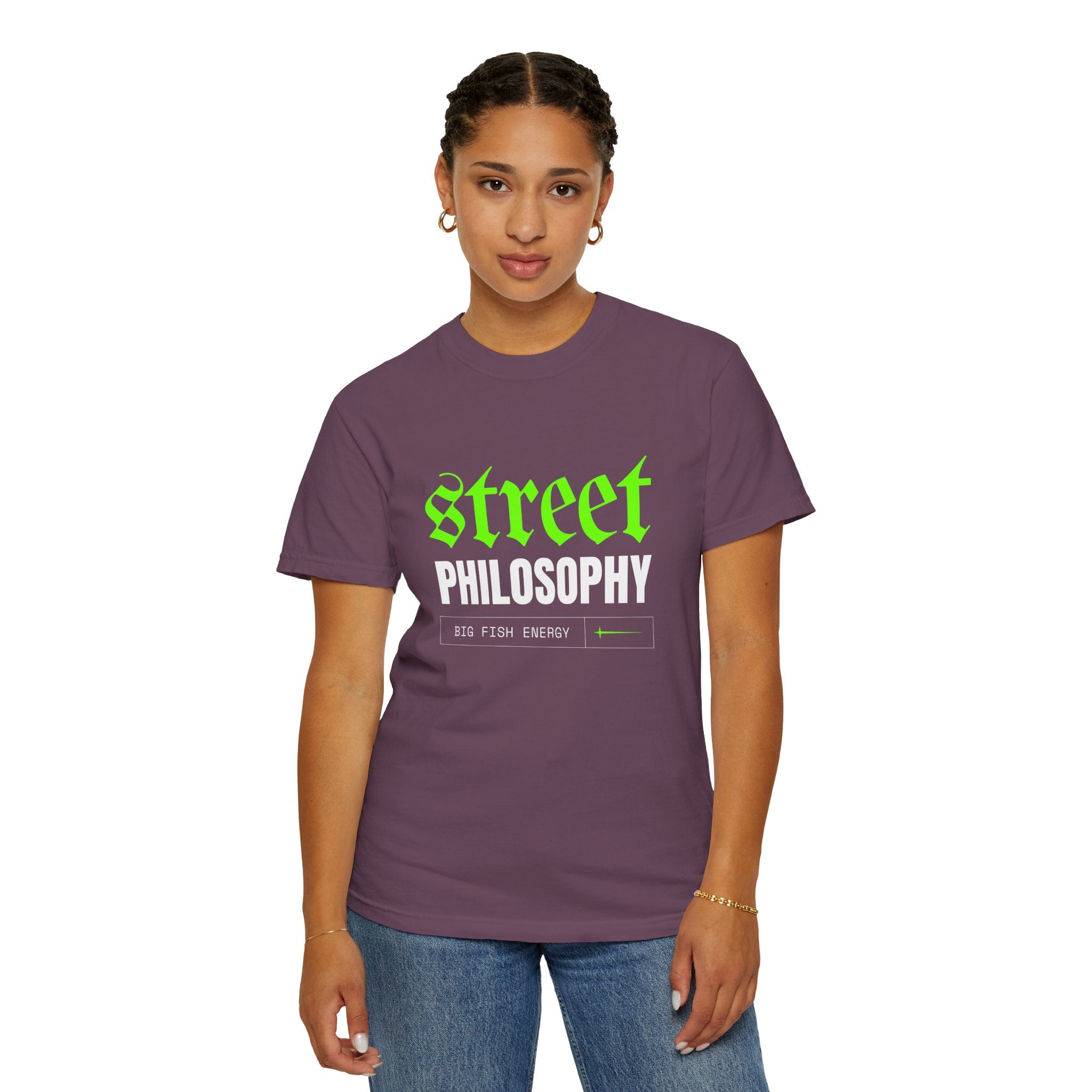 Street Philosophy Unisex Garment-Dyed T-shirt - Trendy Graphic Tee for Fashion Lovers, Streetwear, Casualwear, Gift for Friends, [...]