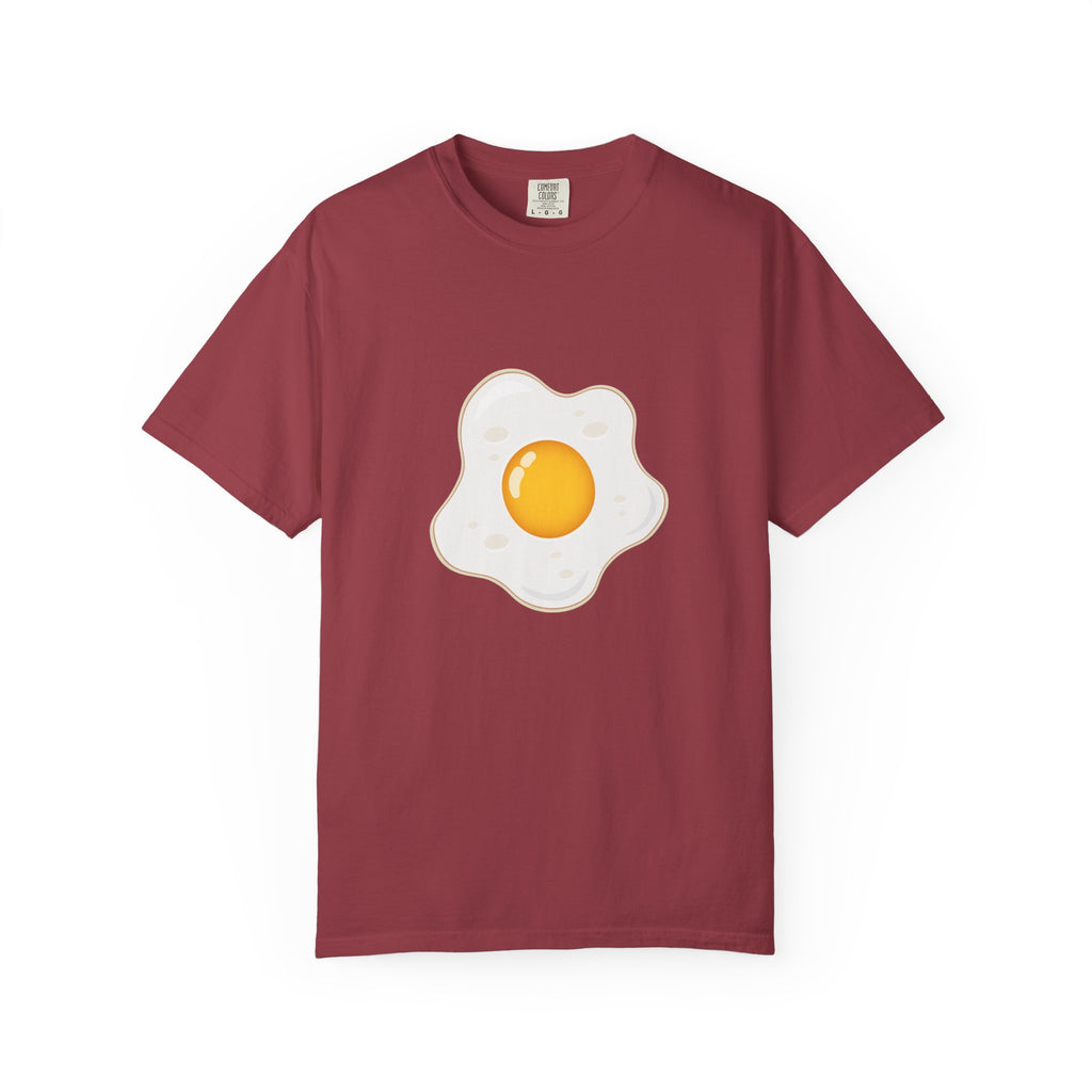 Whimsical Egg Graphic T-Shirt, Funny Food Tee, Breakfast Lover Gift, Unisex Tee for Foodies, Cute Egg Design Shirt