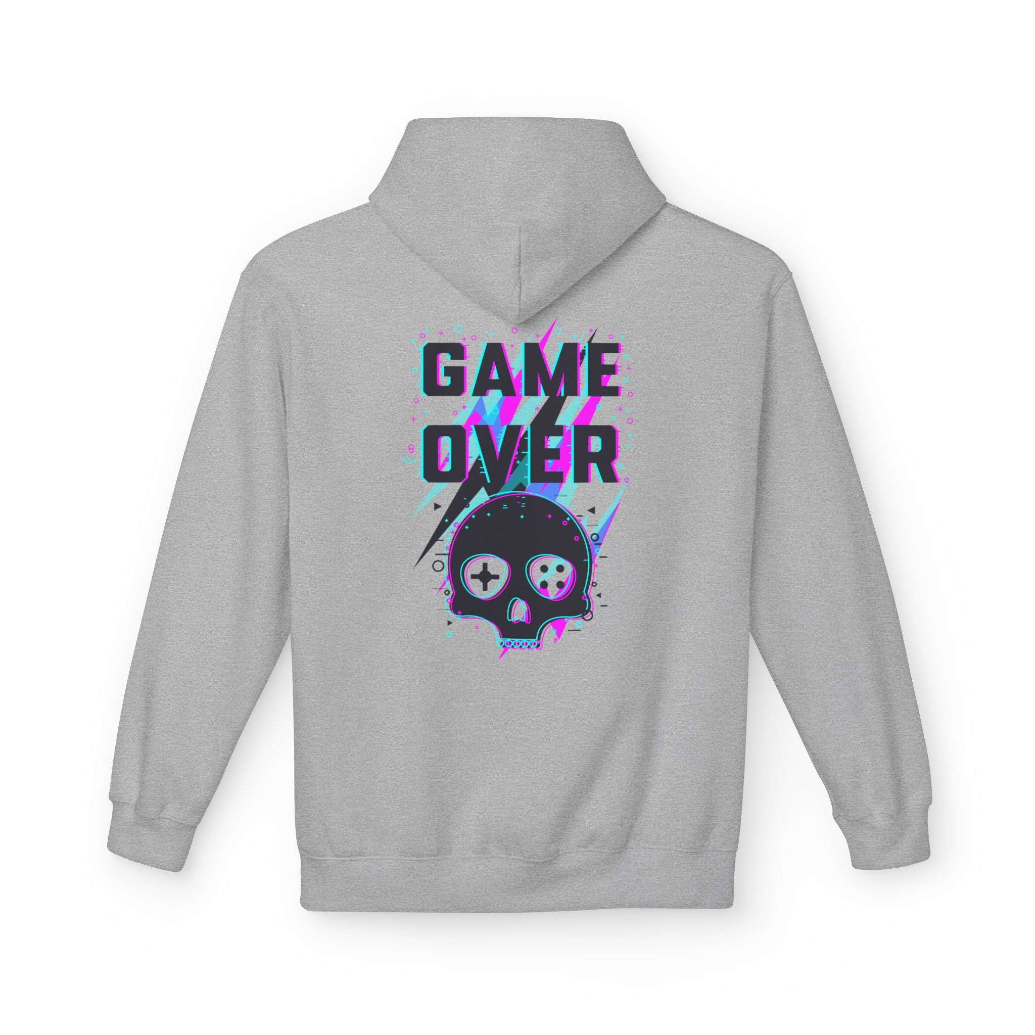 Gaming-Inspired Unisex Hoodie, Perfect for Gamers, Casual Wear, Gifts for Him/Her, Halloween, Birthday, College