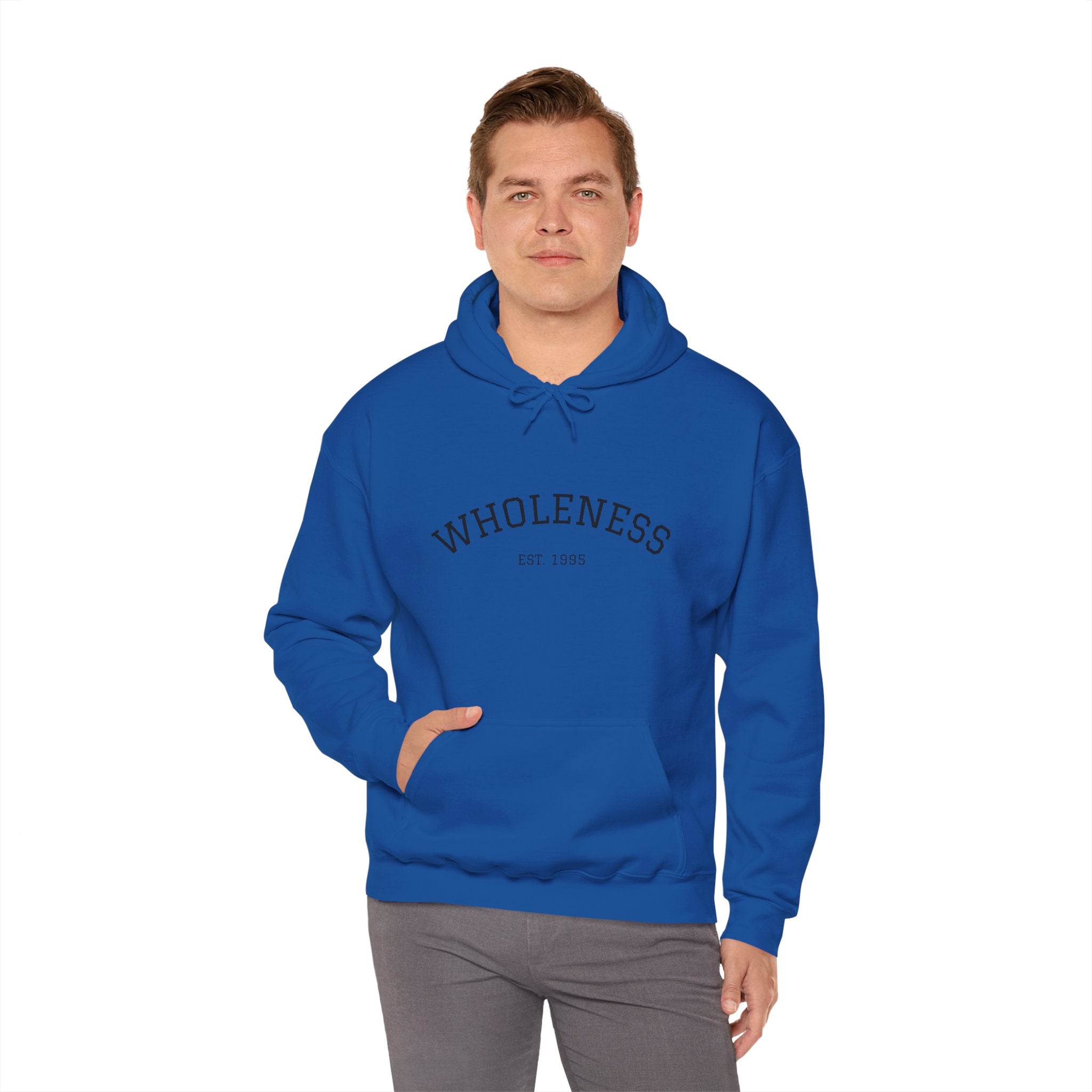 Wholeness Hoodie - Unisex Heavy Blend Sweatshirt, Cozy Gift, Minimalist Style, Self-Care Apparel, Everyday Comfort