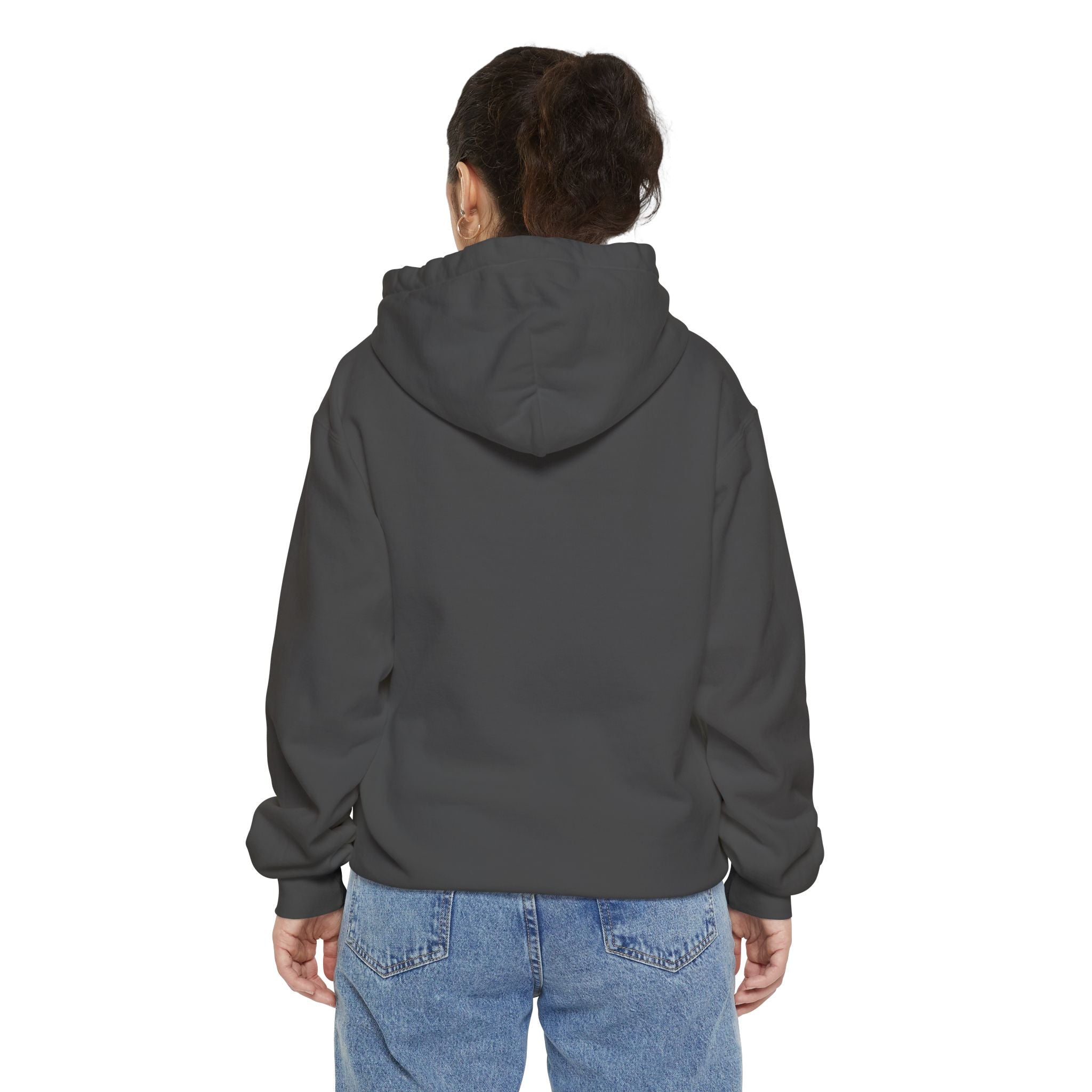 Charming Mermaid Garment-Dyed Hoodie - Cozy Unisex Fashion for Beach Lovers, Casual Wear, Gift Ideas for Ocean Lovers, Summer Chill