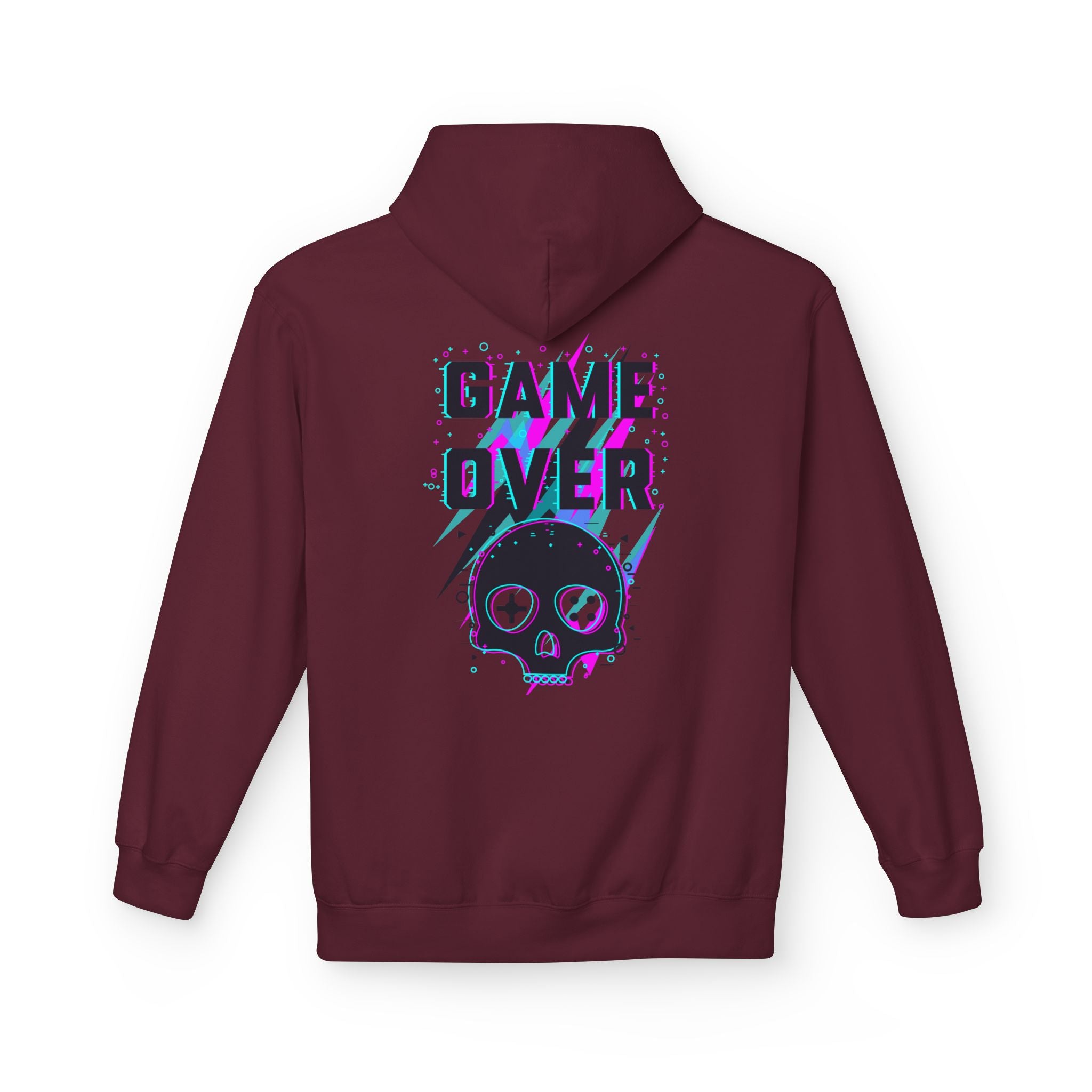 Gaming-Inspired Unisex Hoodie, Perfect for Gamers, Casual Wear, Gifts for Him/Her, Halloween, Birthday, College