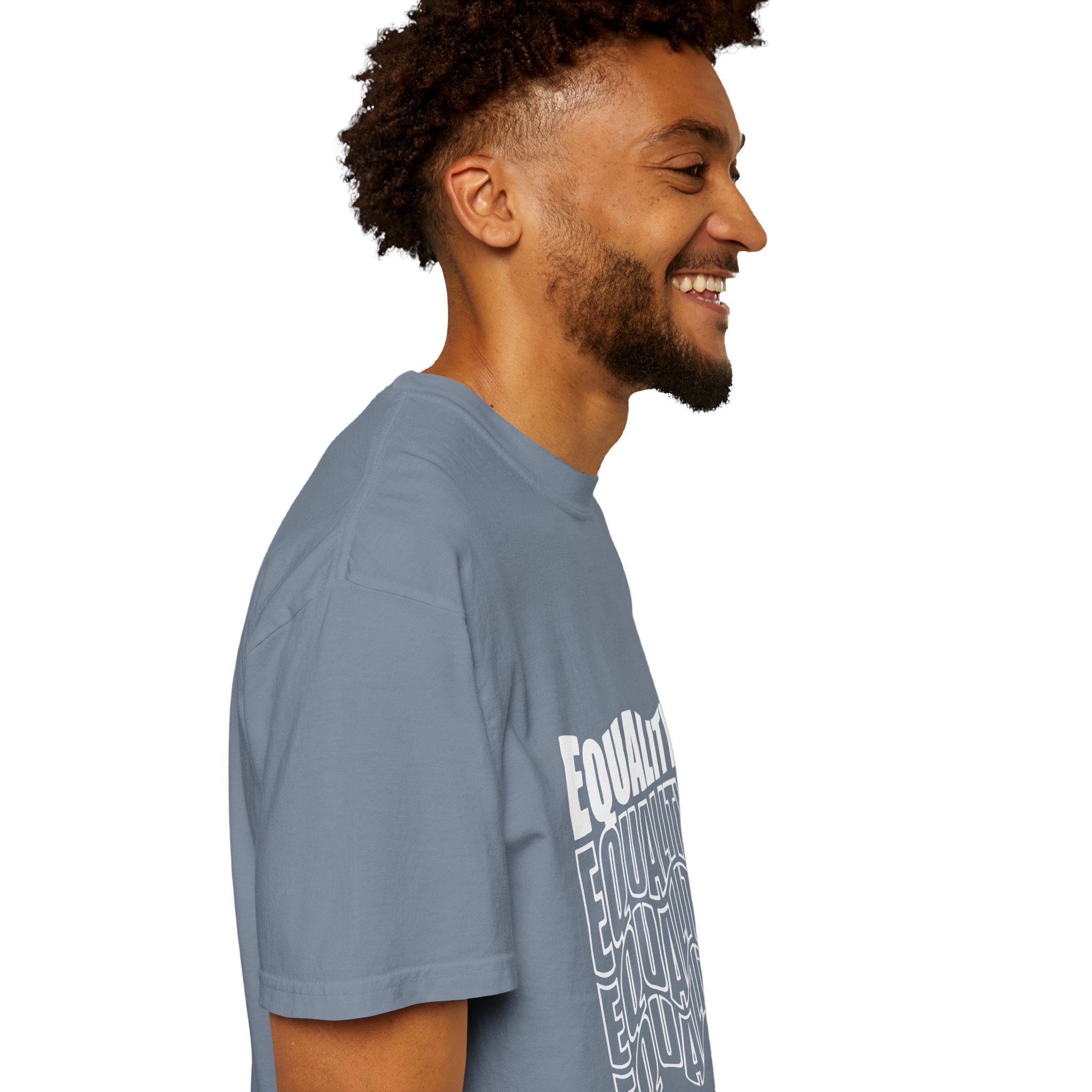 Equality Unisex Garment-Dyed T-shirt | Bold Statement Tee, LGBTQ+ Pride Apparel, Casual Wear, Gift for Activists, Equality Awareness