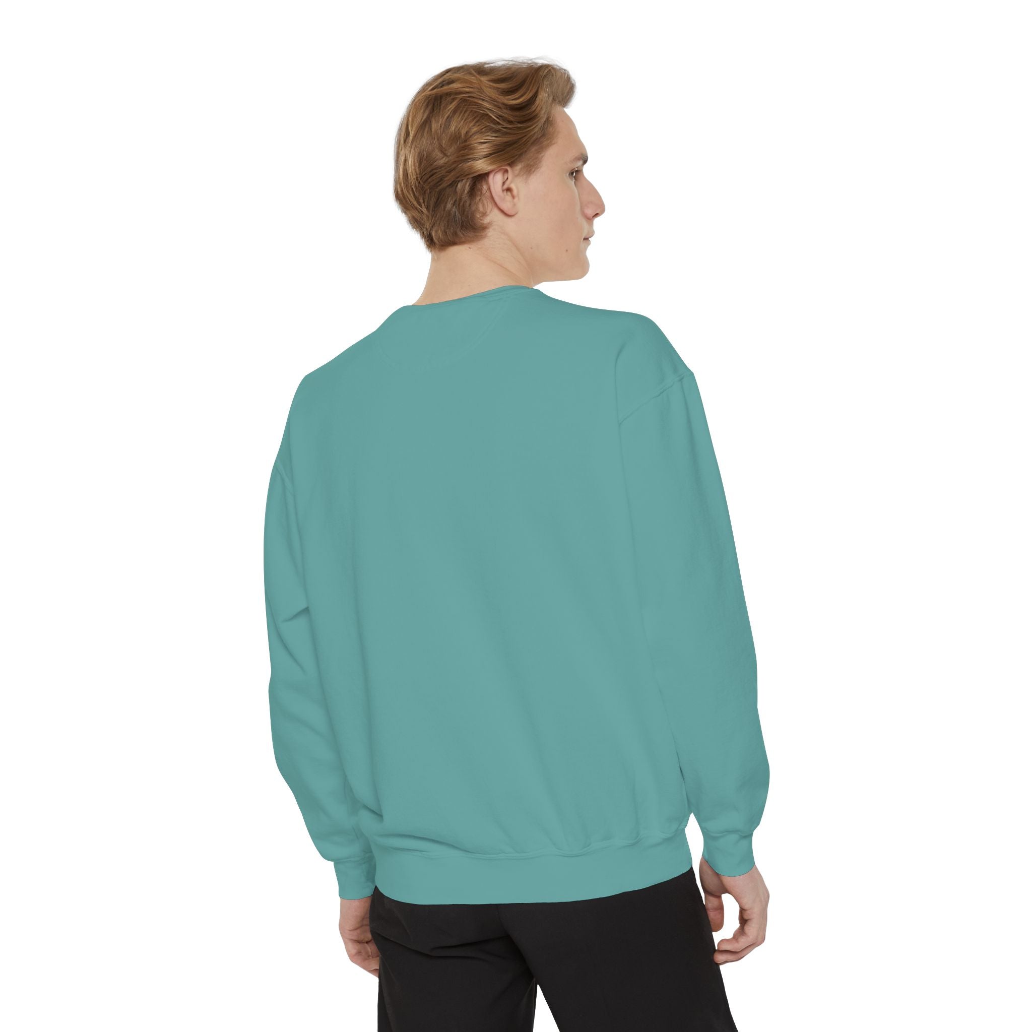 Sunny Days Ahead Unisex Garment-Dyed Sweatshirt, Cozy Pullover, Casual Outfit, Spring Fashion, Gift for Friends