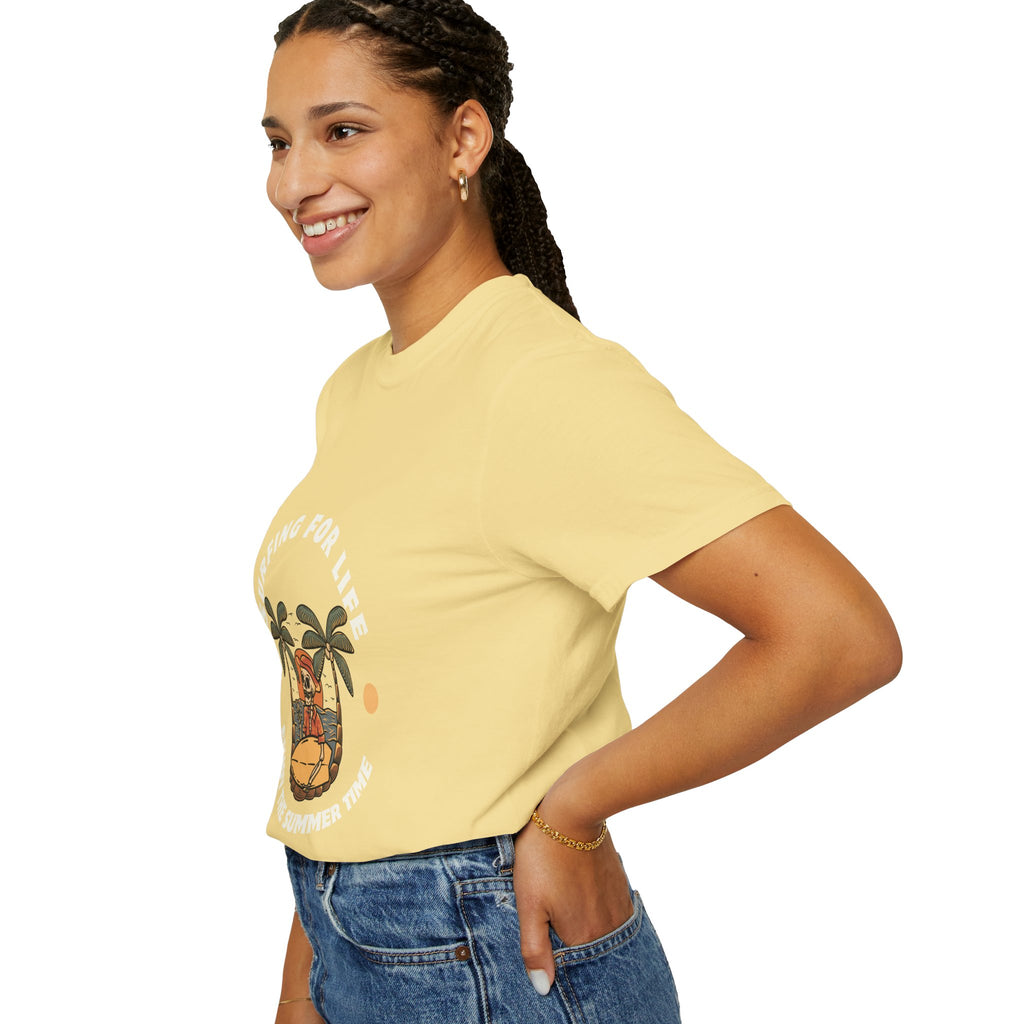 Surfing for Life T-Shirt | Vintage Summer Vibe Tee | Perfect for Beach Days, Surf Lovers, Summer Parties, Adventure Seekers