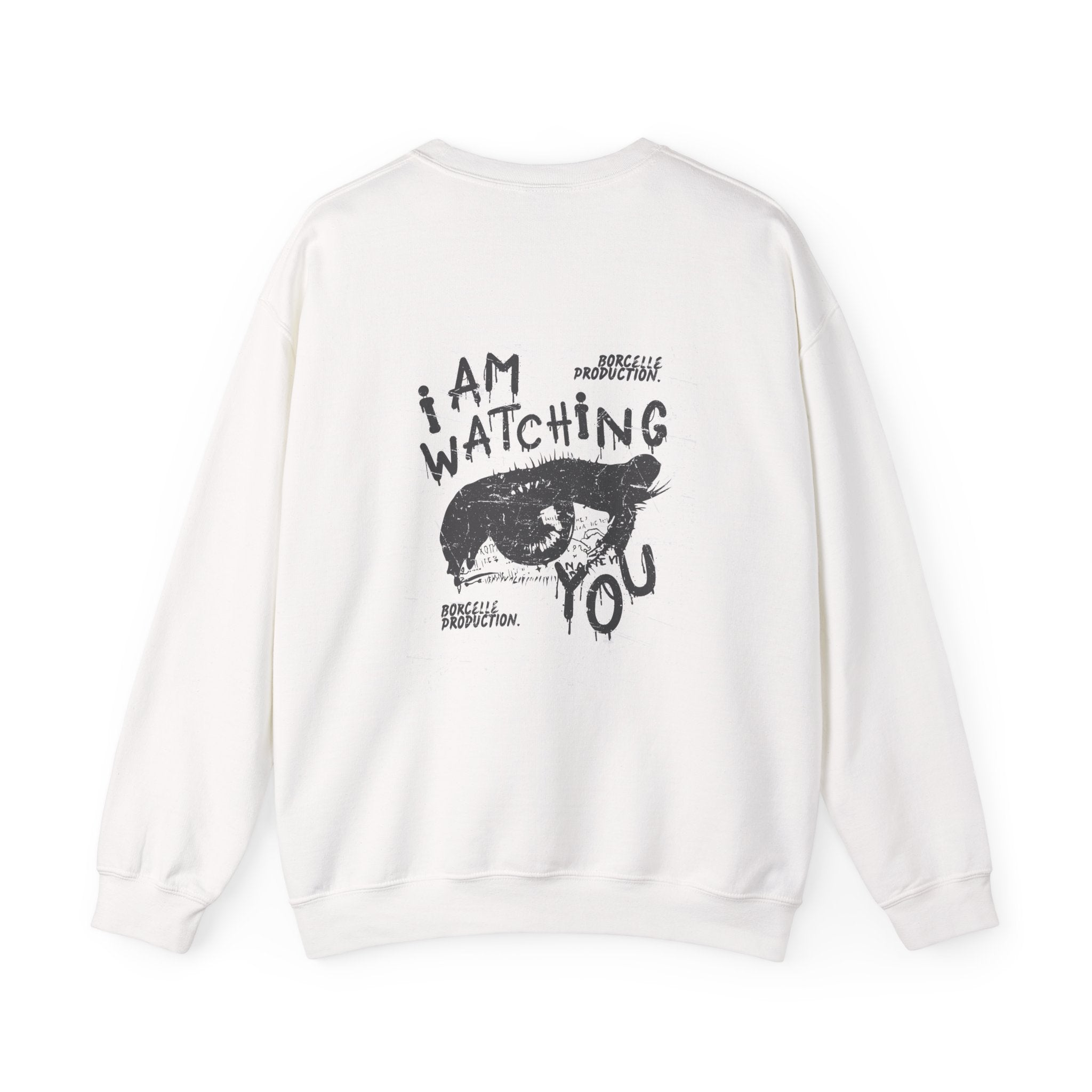 I Am Watching You Sweatshirt, Cozy Unisex Crewneck, Casual Gift, Eye-Catching Design, Trendy Fashion Statement