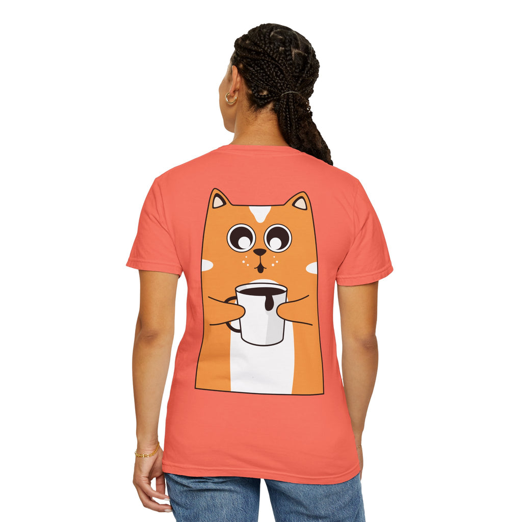 Cute Cat Graphic T-Shirt, Gift for Cat Lovers, Unisex Tee, Funny Pet Top, Animal Lover Apparel, Casual Wear