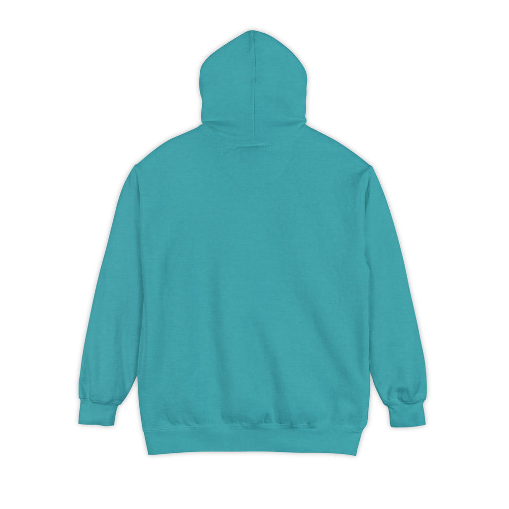 Charming Mermaid Garment-Dyed Hoodie - Cozy Unisex Fashion for Beach Lovers, Casual Wear, Gift Ideas for Ocean Lovers, Summer Chill
