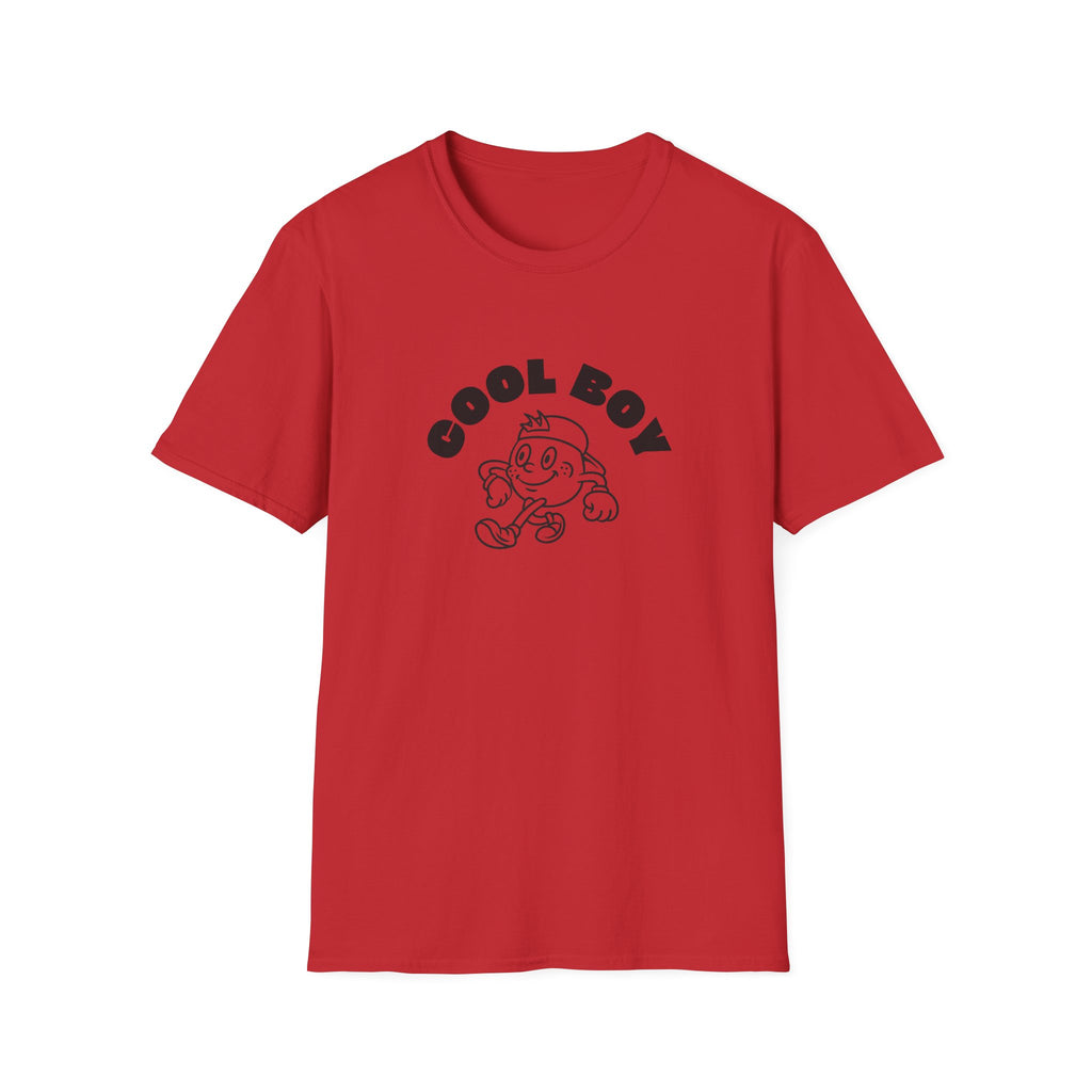 Cool Boy Graphic Tee — Retro Cartoon Design