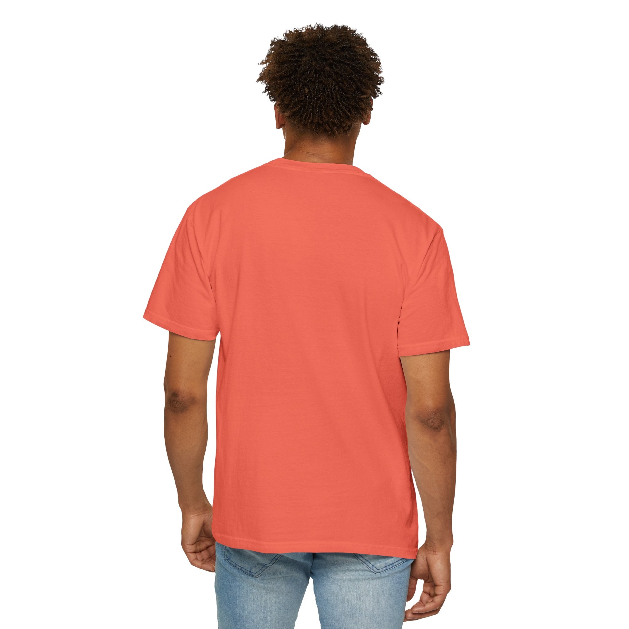 Happy Vibes Unisex Garment-Dyed T-shirt | Positive Affirmation Tee, Casual Wear, Gift for Friends, Summer Style, Comfort Apparel
