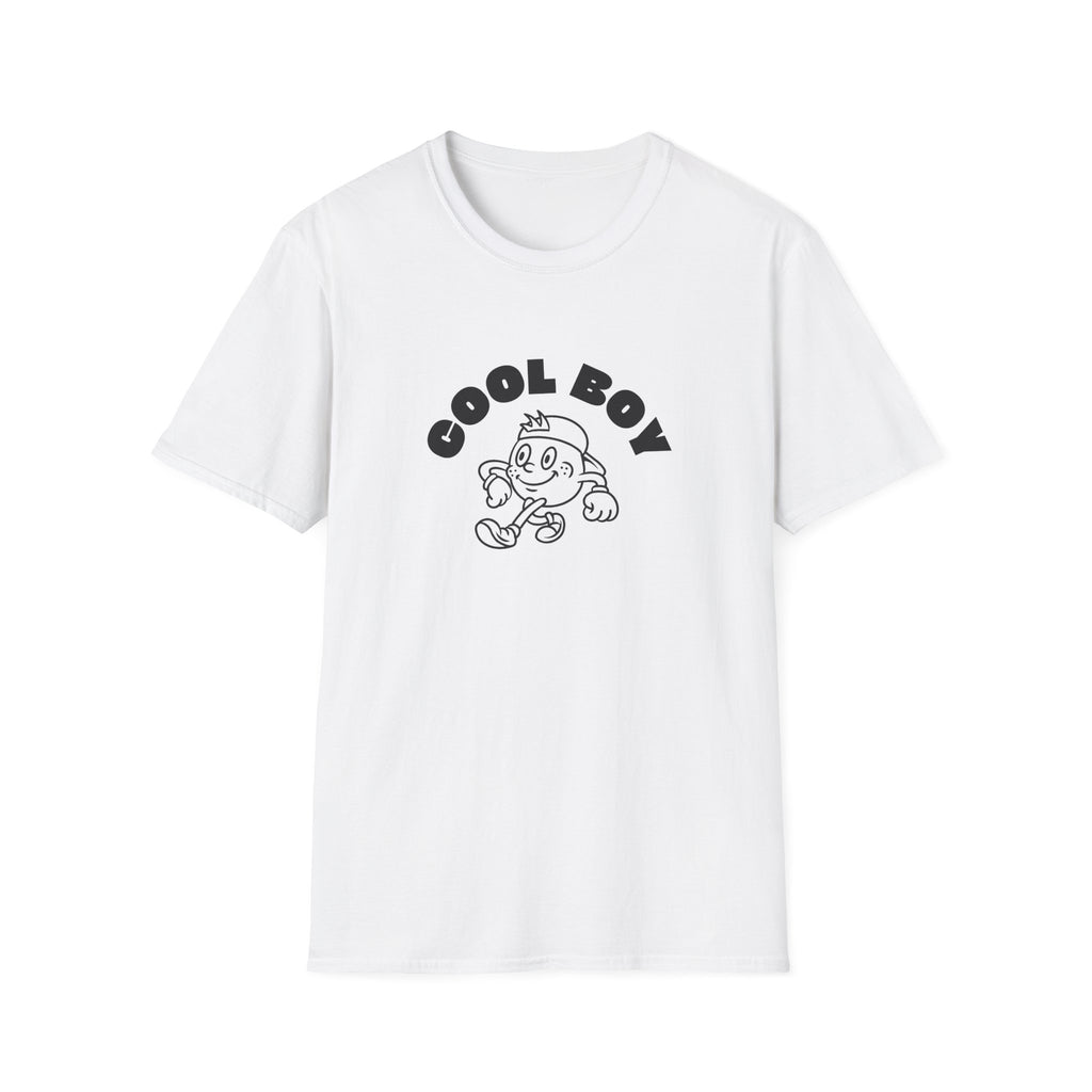 Cool Boy Graphic Tee — Retro Cartoon Design