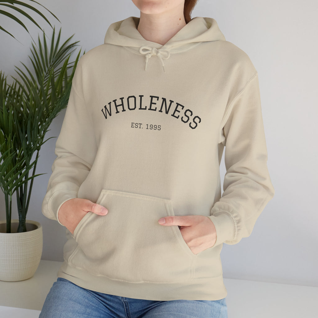 Wholeness Hoodie - Unisex Heavy Blend Sweatshirt, Cozy Gift, Minimalist Style, Self-Care Apparel, Everyday Comfort