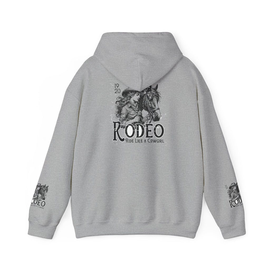 Rodeo Life Hoodie, Unisex Sweatshirt for Cowgirl/Cowboy, Perfect for Western Theme Parties and Country Events, Gift for Rodeo Fans