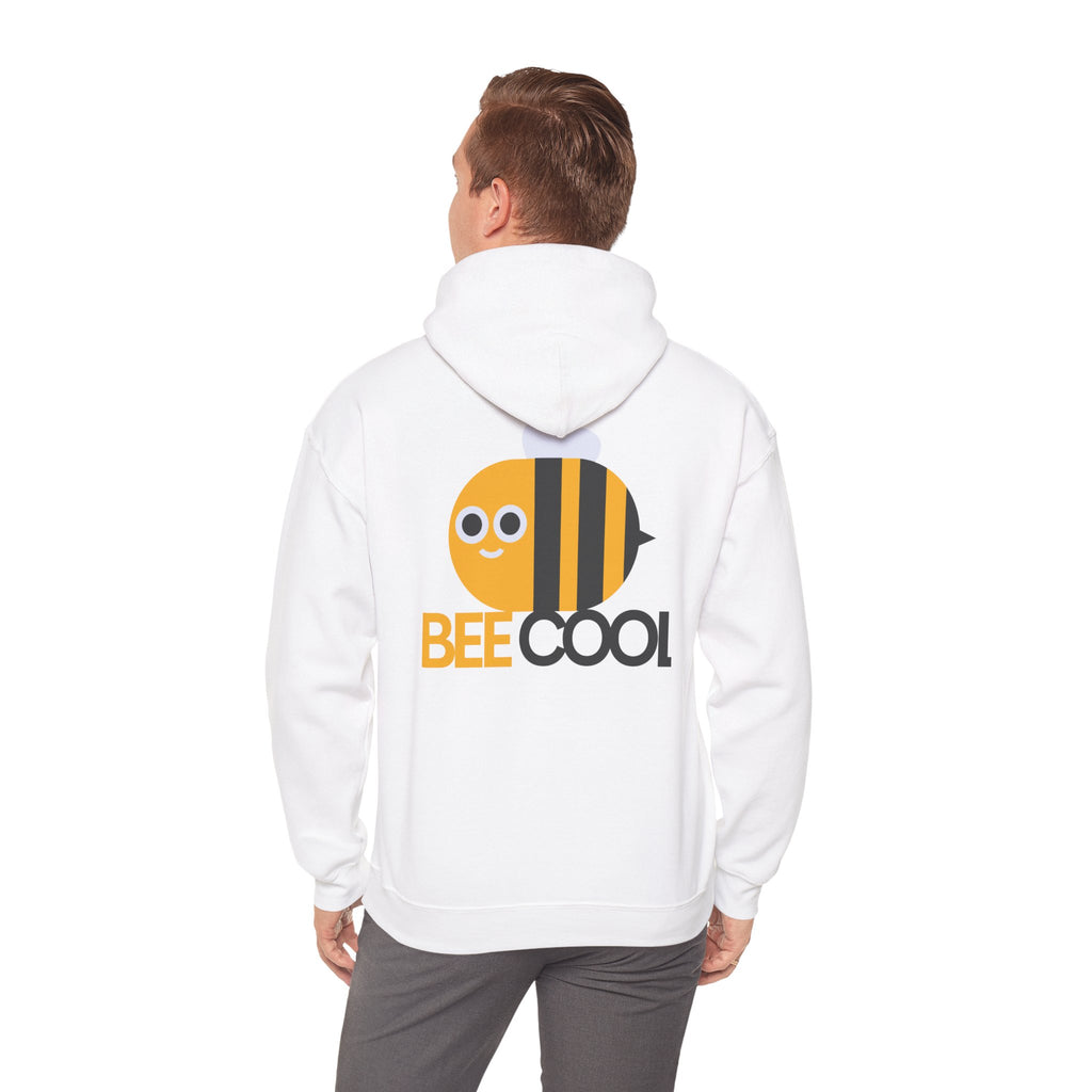Bee Cool Unisex Heavy Blend Hoodie - Cute Bee Sweatshirt, Gift for Bee Lovers, Cozy Hoodie for All Seasons, Funny Gift for Nature [...]