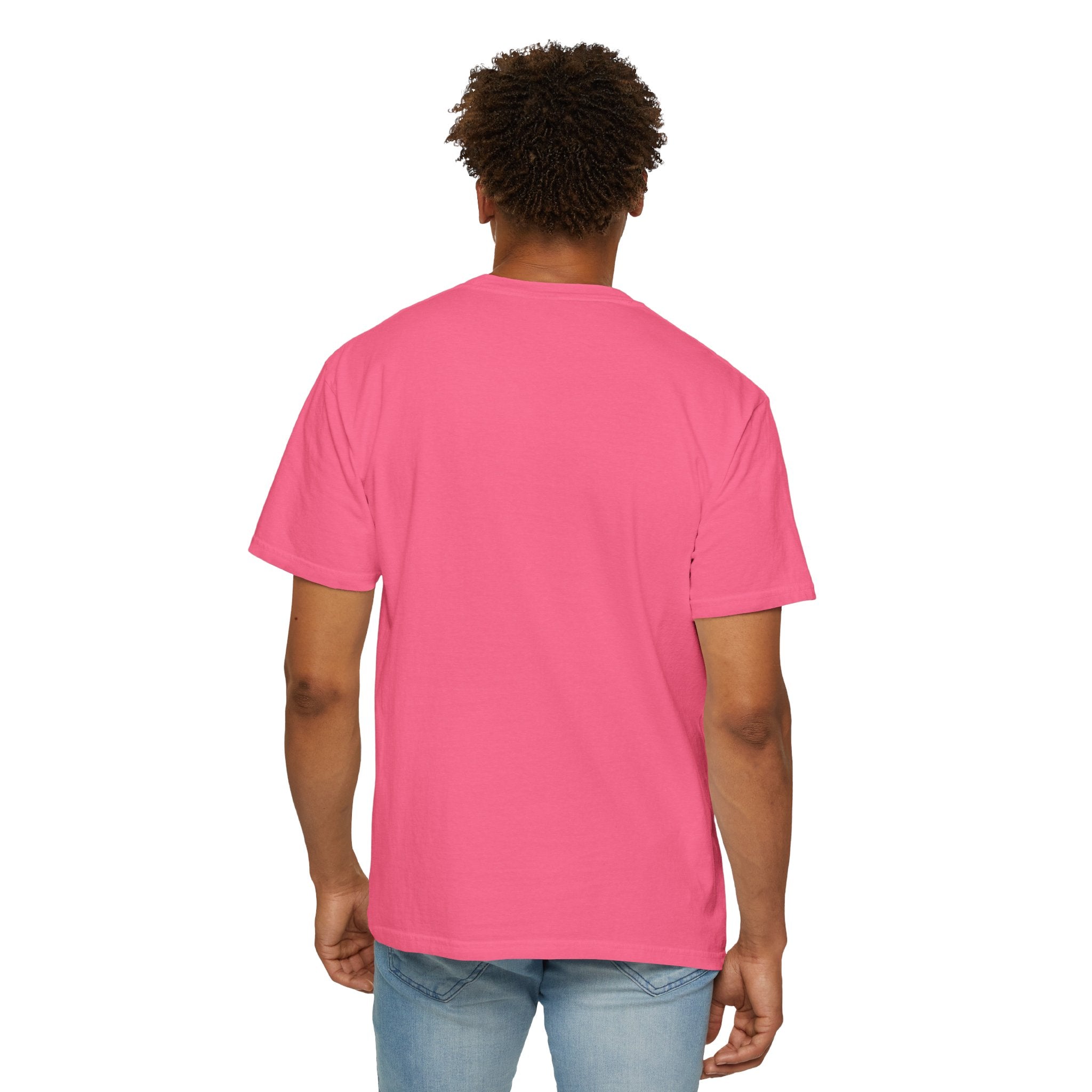 Happy Vibes Unisex Garment-Dyed T-shirt | Positive Affirmation Tee, Casual Wear, Gift for Friends, Summer Style, Comfort Apparel