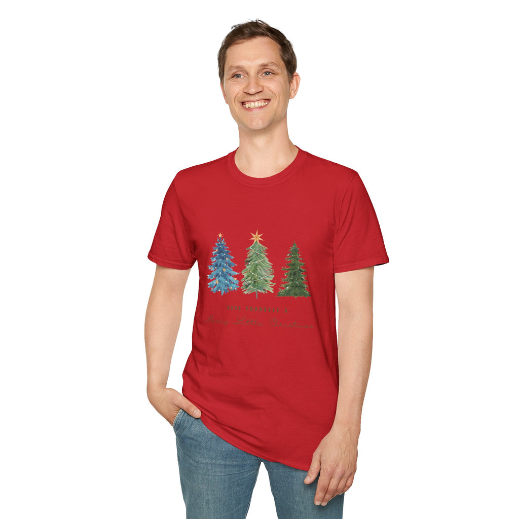 T-Shirt — Make Yourself At Home Christmas Tree Graphic Tee