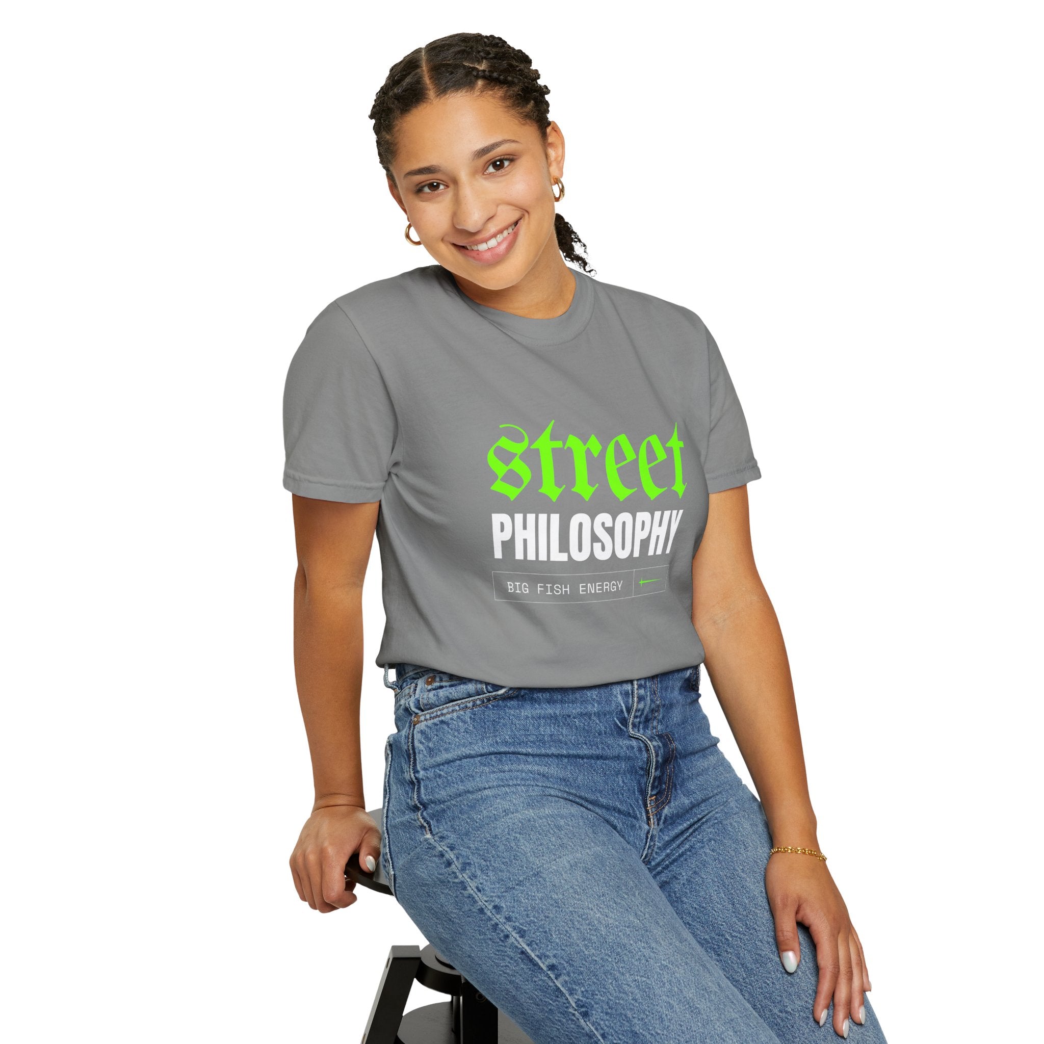 Street Philosophy Unisex Garment-Dyed T-shirt - Trendy Graphic Tee for Fashion Lovers, Streetwear, Casualwear, Gift for Friends, [...]