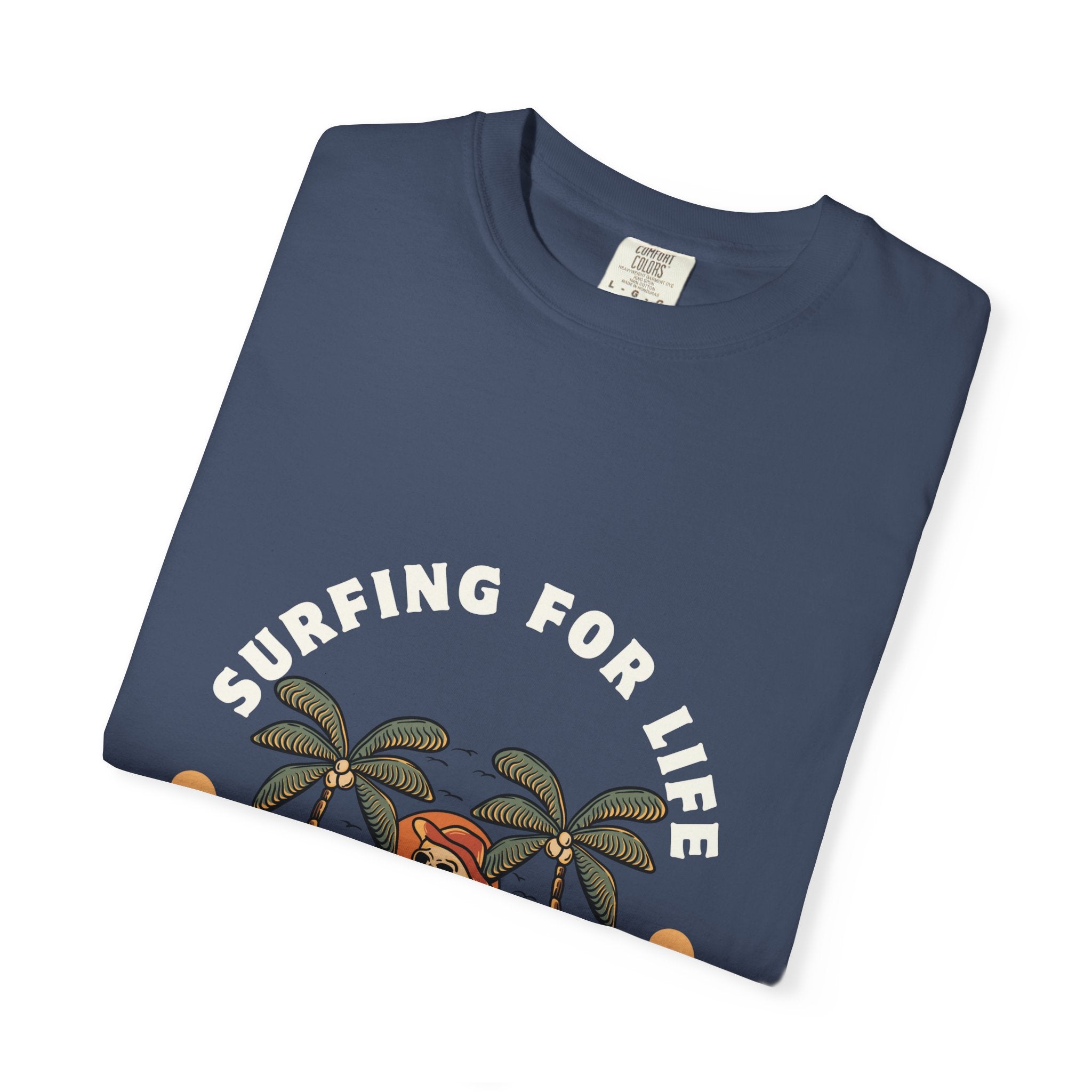 Surfing for Life T-Shirt | Vintage Summer Vibe Tee | Perfect for Beach Days, Surf Lovers, Summer Parties, Adventure Seekers