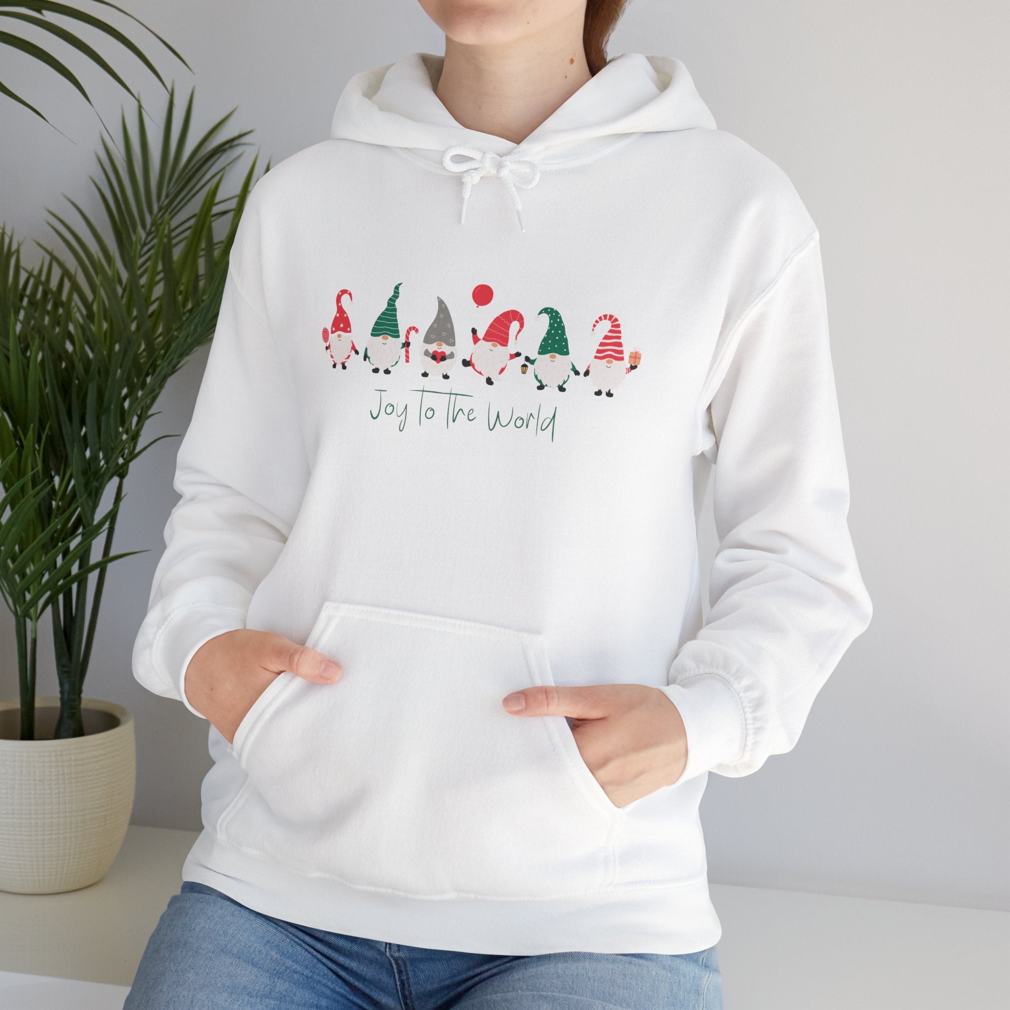 Christmas Gnome Hoodie – Cute Holiday Gnomes Christmas Sweater Hoodie