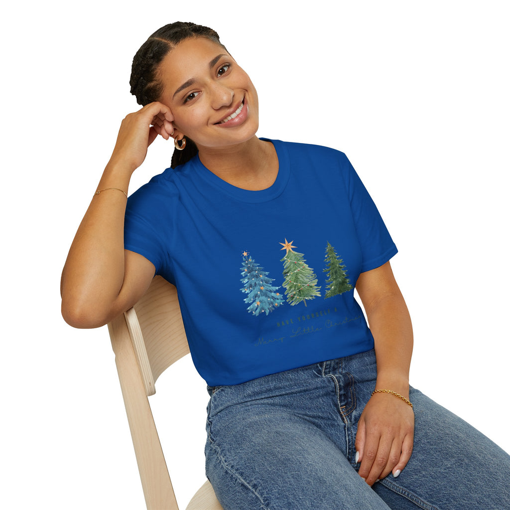 T-Shirt — Make Yourself At Home Christmas Tree Graphic Tee