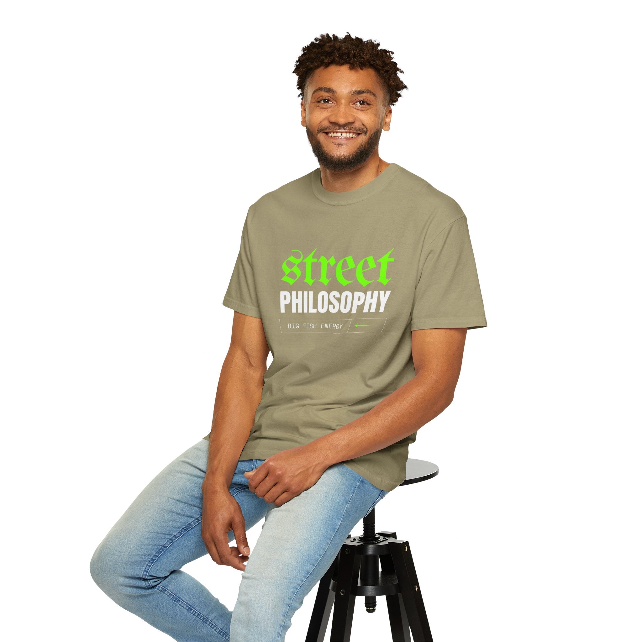 Street Philosophy Unisex Garment-Dyed T-shirt - Trendy Graphic Tee for Fashion Lovers, Streetwear, Casualwear, Gift for Friends, [...]