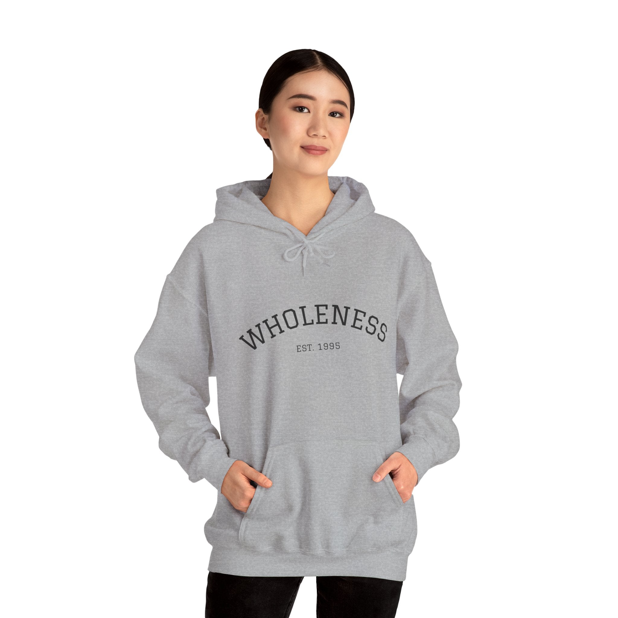 Wholeness Hoodie - Unisex Heavy Blend Sweatshirt, Cozy Gift, Minimalist Style, Self-Care Apparel, Everyday Comfort