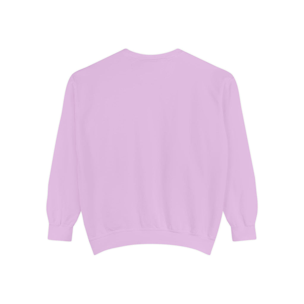 Sunny Days Ahead Unisex Garment-Dyed Sweatshirt, Cozy Pullover, Casual Outfit, Spring Fashion, Gift for Friends