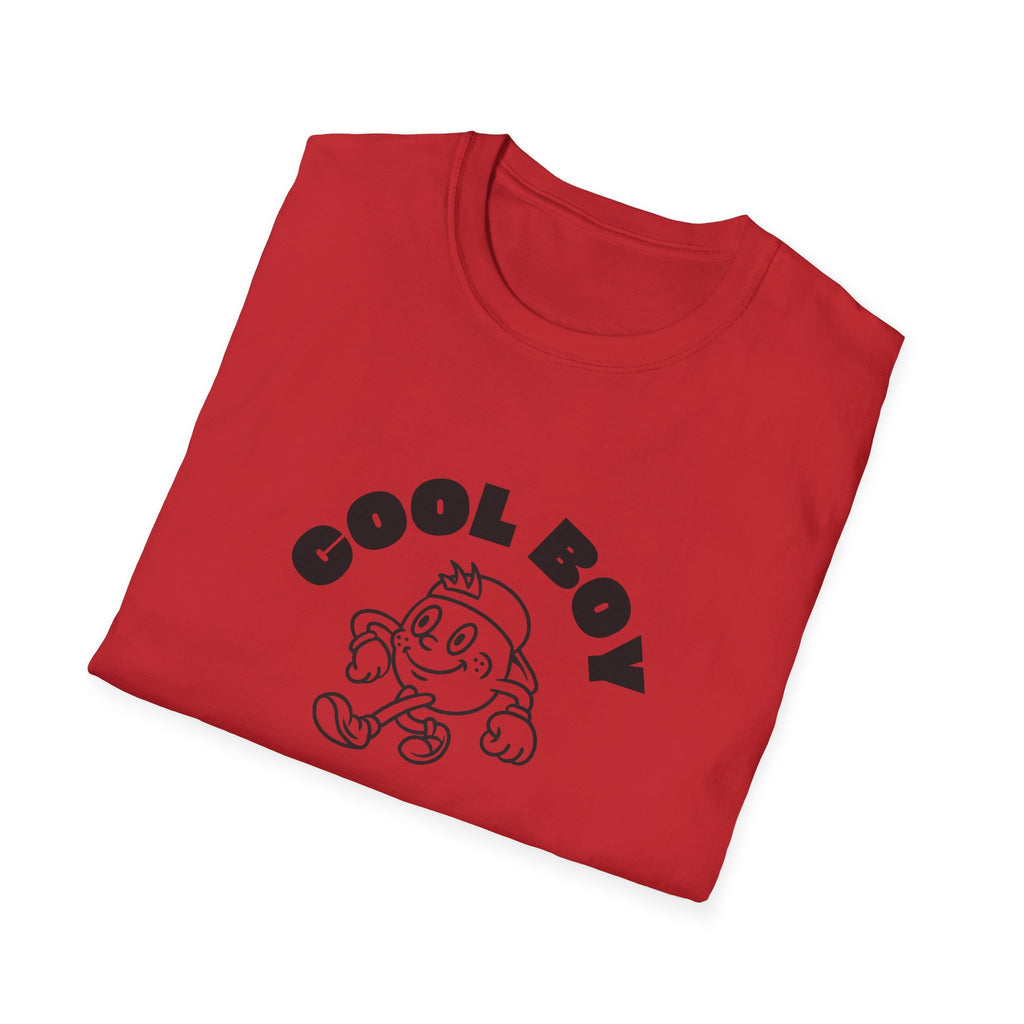 Cool Boy Graphic Tee — Retro Cartoon Design