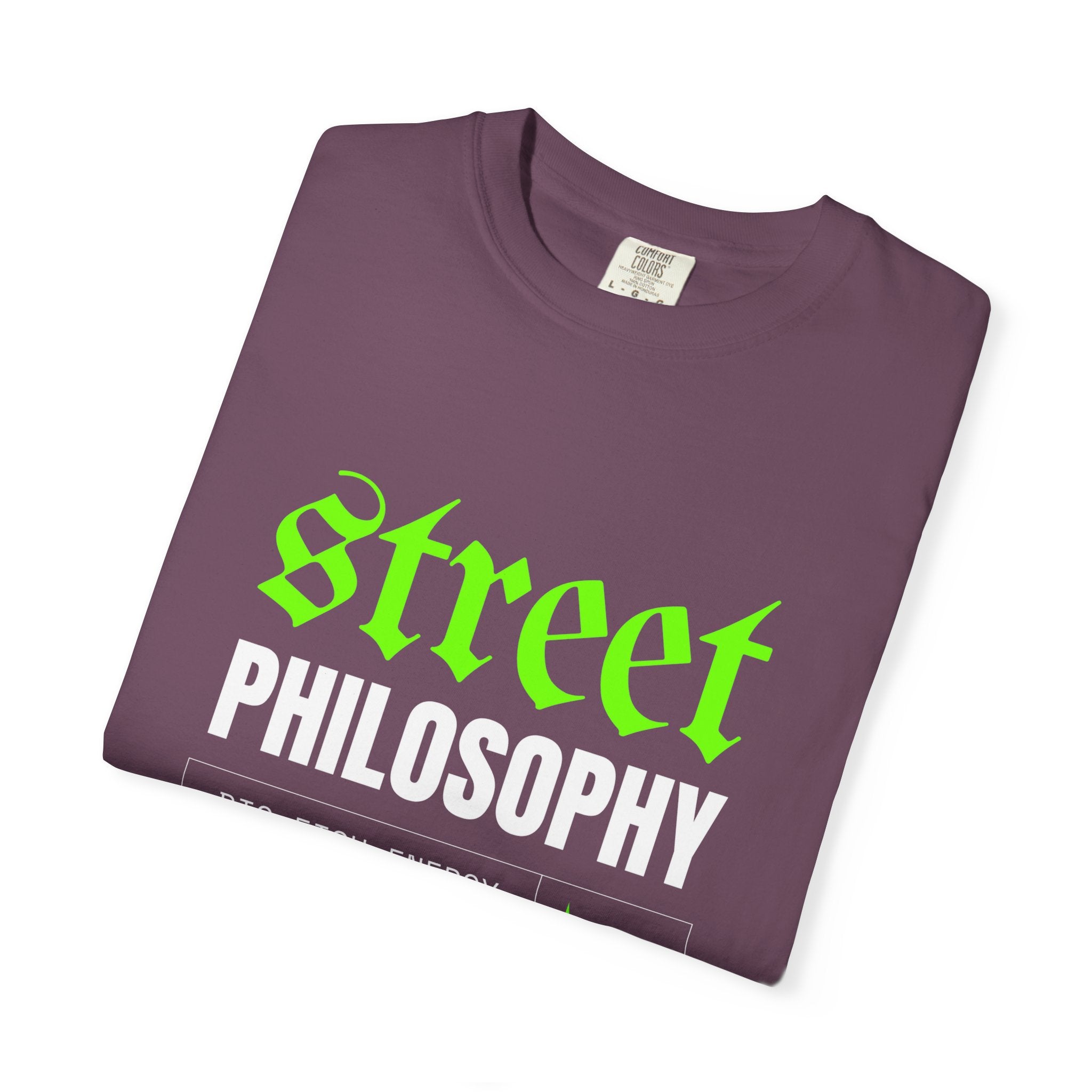 Street Philosophy Unisex Garment-Dyed T-shirt - Trendy Graphic Tee for Fashion Lovers, Streetwear, Casualwear, Gift for Friends, [...]