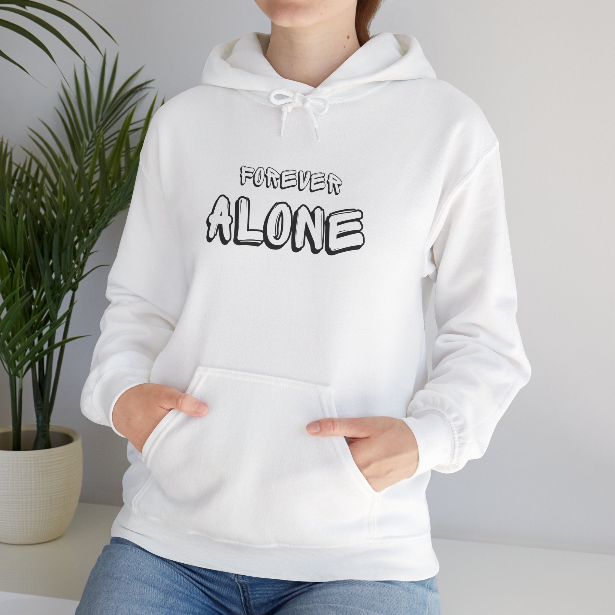 Chill Vibes Hoodie: Unisex Heavy Blend Sweatshirt, Casual Wear, Gift for Friends, Cozy Comfort, Relaxation, Everyday Apparel