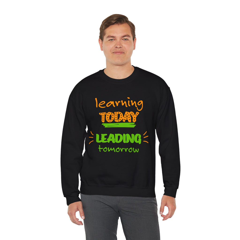 Inspirational Learning Sweatshirt, Motivational Crewneck, Education Apparel, Teacher Gift, Back to School Fashion