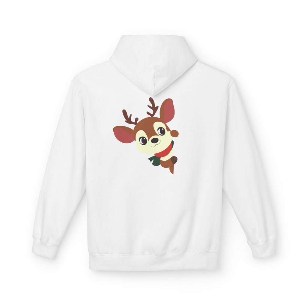 Reindeer Cheer Hoodie — "Tis the Season" Holiday Pullover