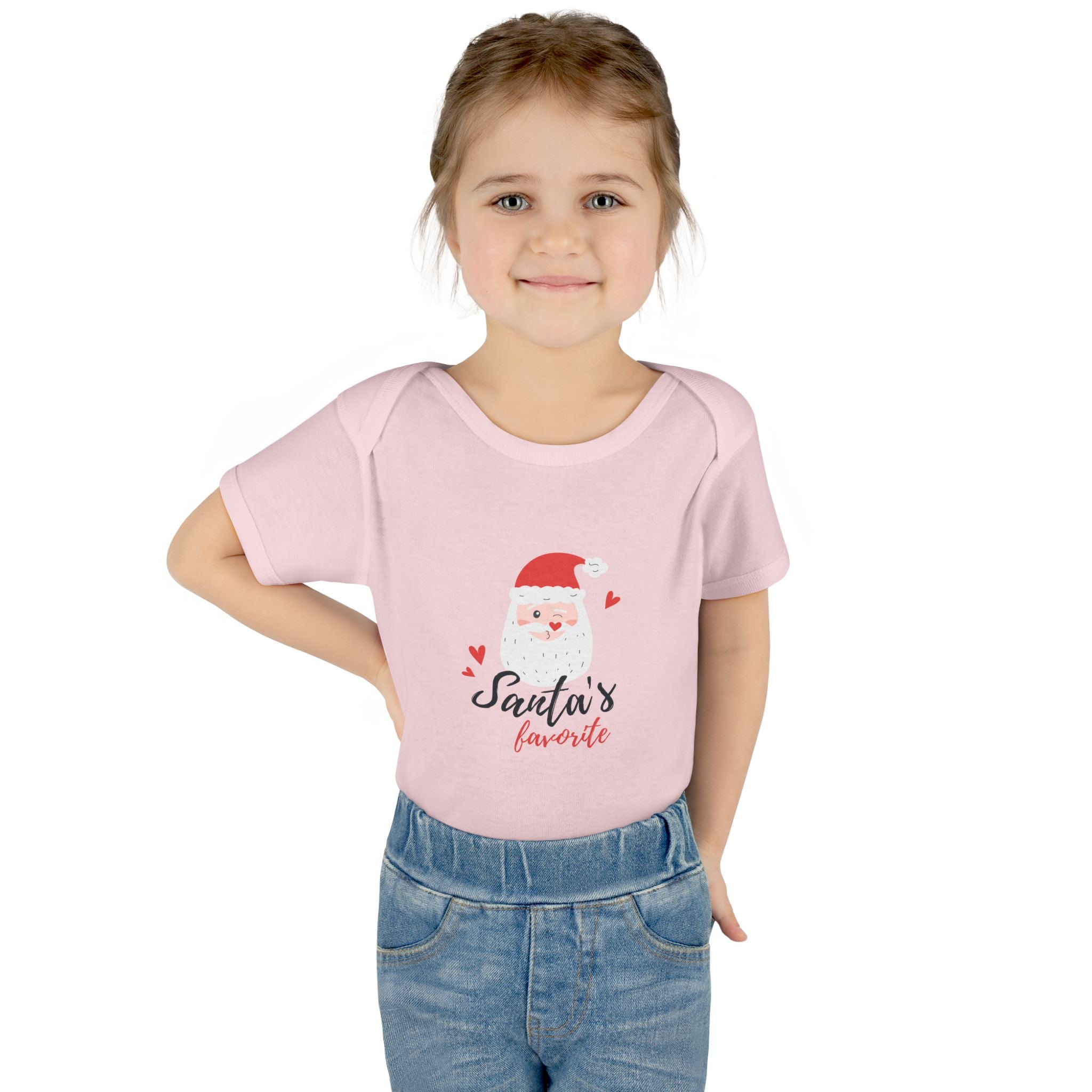 Infant Onesie - "Santa's Favorite" Cute Baby Christmas Bodysuit