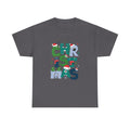 Christmas Graphic Tee — Cute Holiday "CHRISTMAS" Lettering T‑Shirt