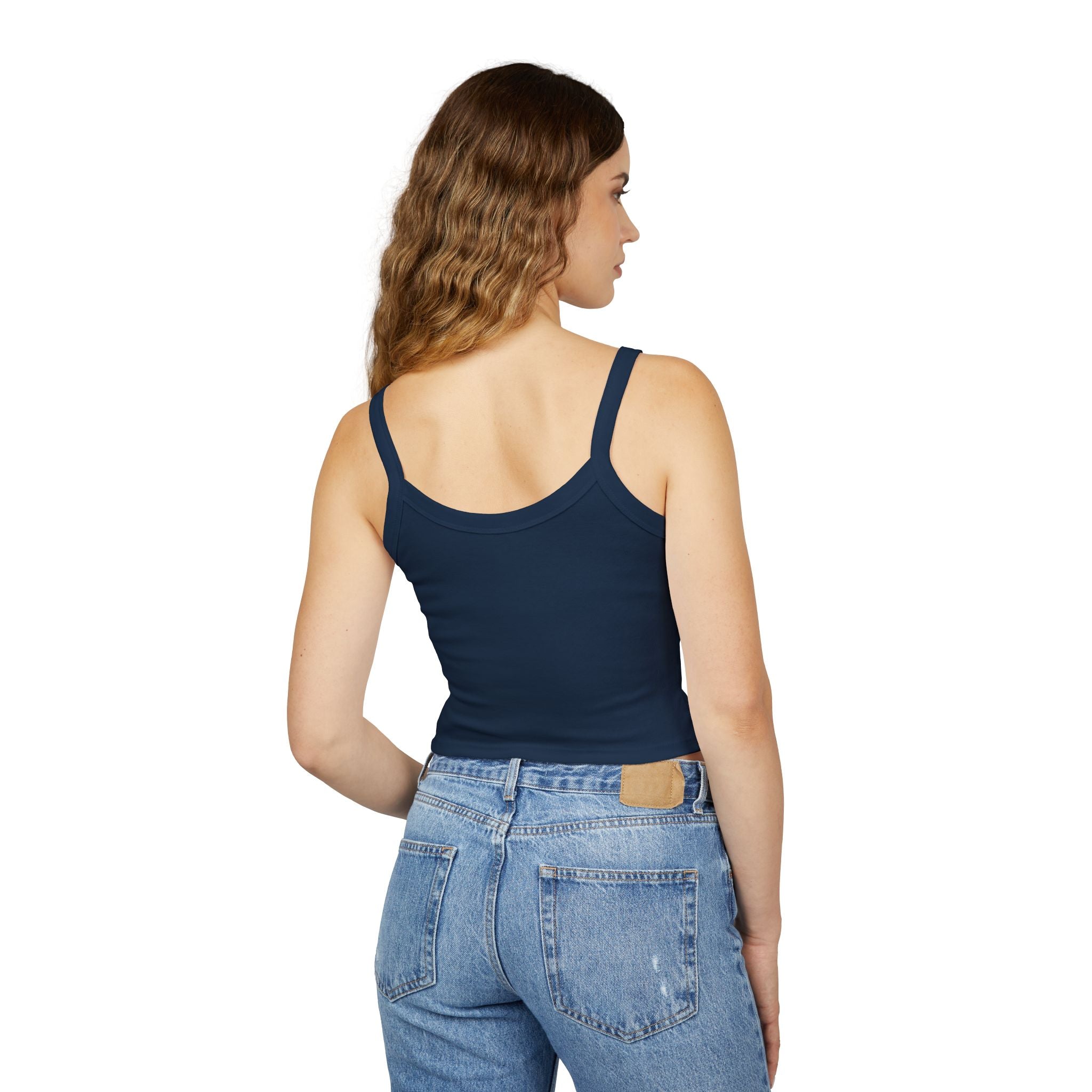 Chic Women's Spaghetti Strap Tank Top - Trendy Summer Apparel, Perfect Gift, Casual Wear, Festival Outfit, Vacation Style