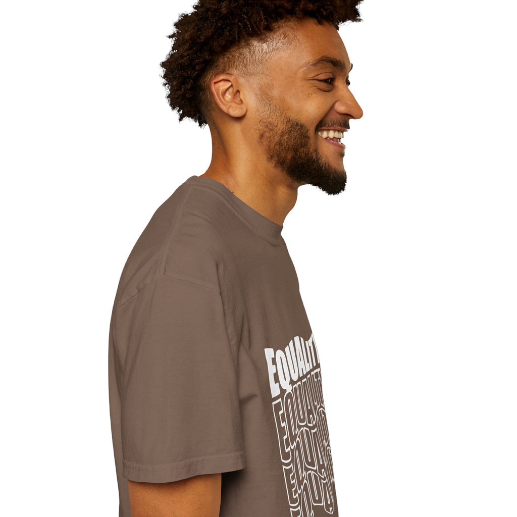 Equality Unisex Garment-Dyed T-shirt | Bold Statement Tee, LGBTQ+ Pride Apparel, Casual Wear, Gift for Activists, Equality Awareness
