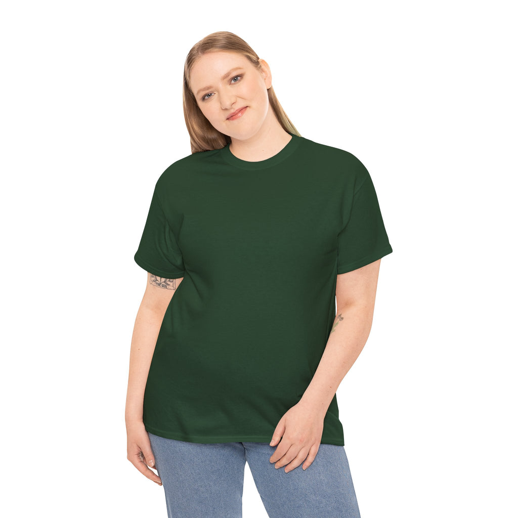Unisex Heavy Cotton Tee: 'I Love You with All My Butt' Fun Graphic Shirt, Gift for Couples, Quirky Humor Tee, Valentine's Day, Anniversary