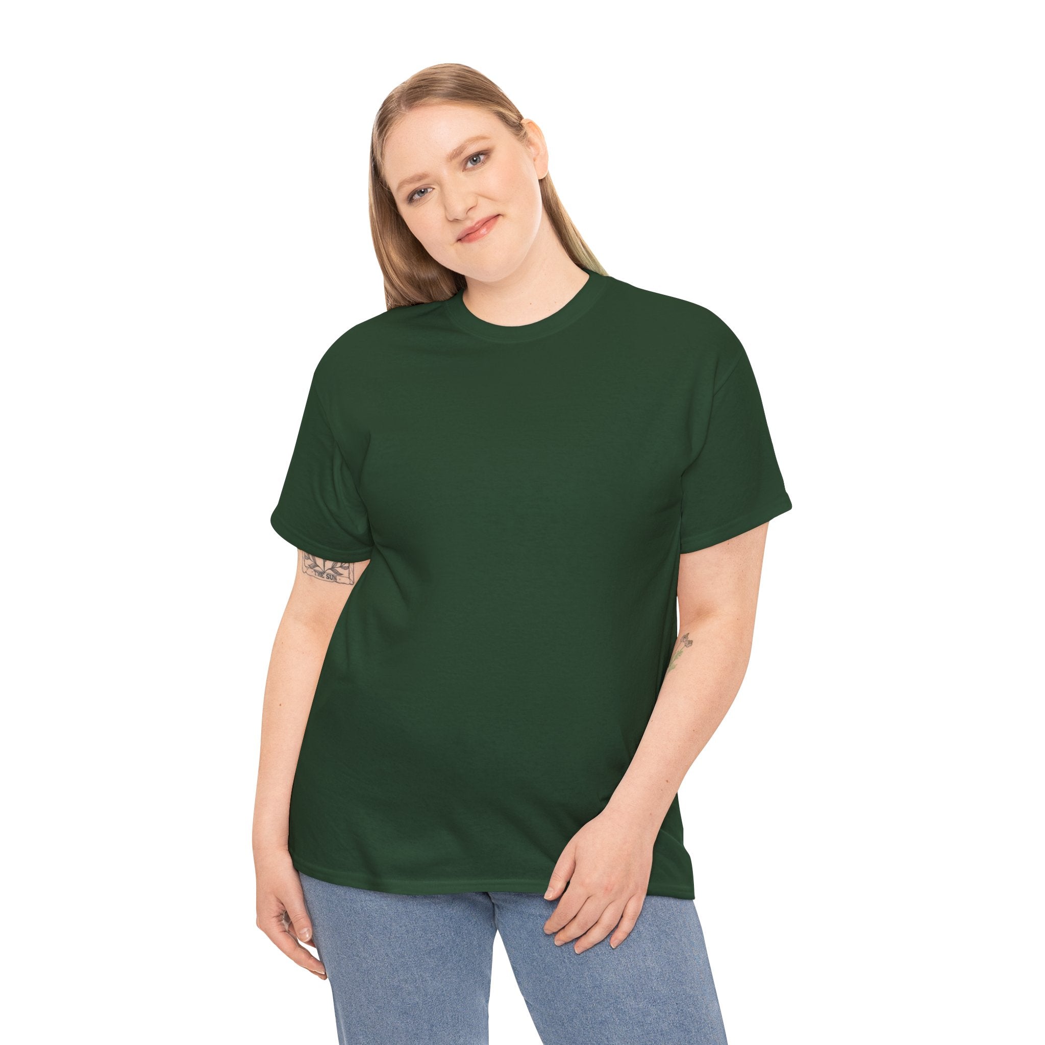 Unisex Heavy Cotton Tee: 'I Love You with All My Butt' Fun Graphic Shirt, Gift for Couples, Quirky Humor Tee, Valentine's Day, Anniversary