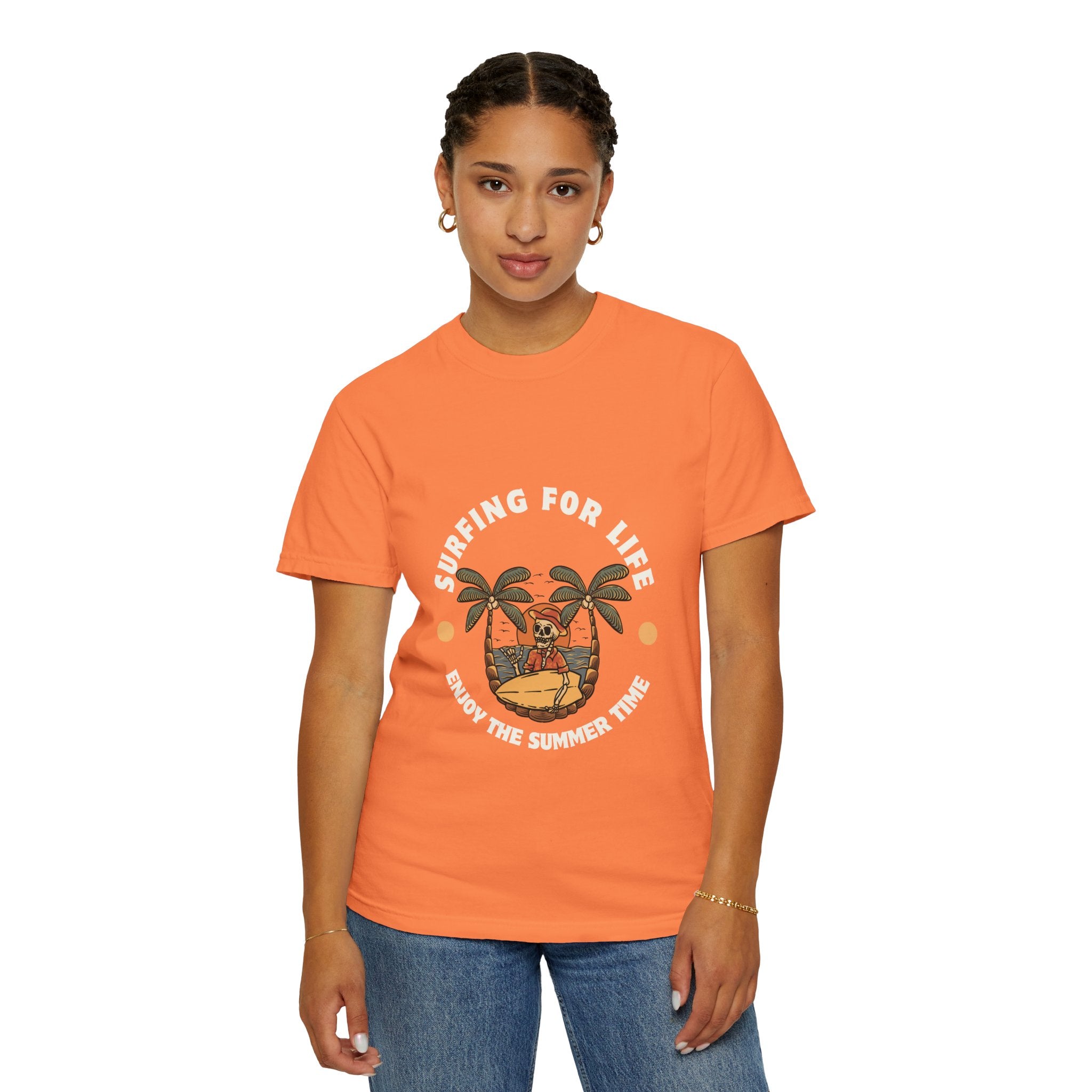 Surfing for Life T-Shirt | Vintage Summer Vibe Tee | Perfect for Beach Days, Surf Lovers, Summer Parties, Adventure Seekers