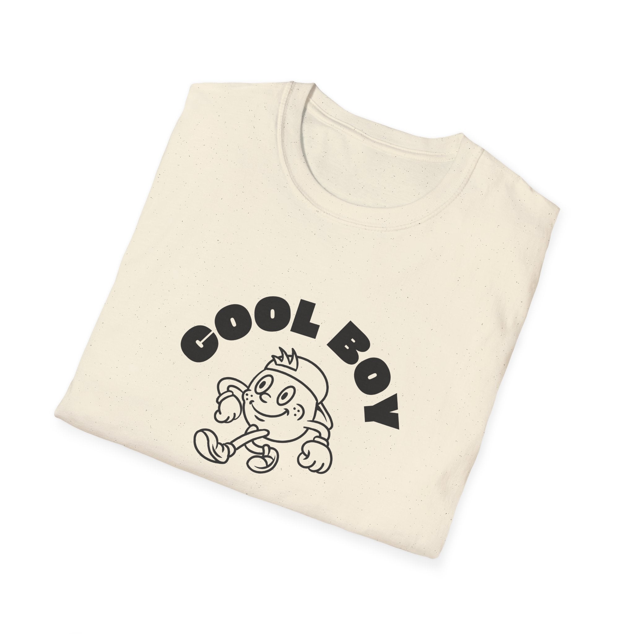 Cool Boy Graphic Tee — Retro Cartoon Design