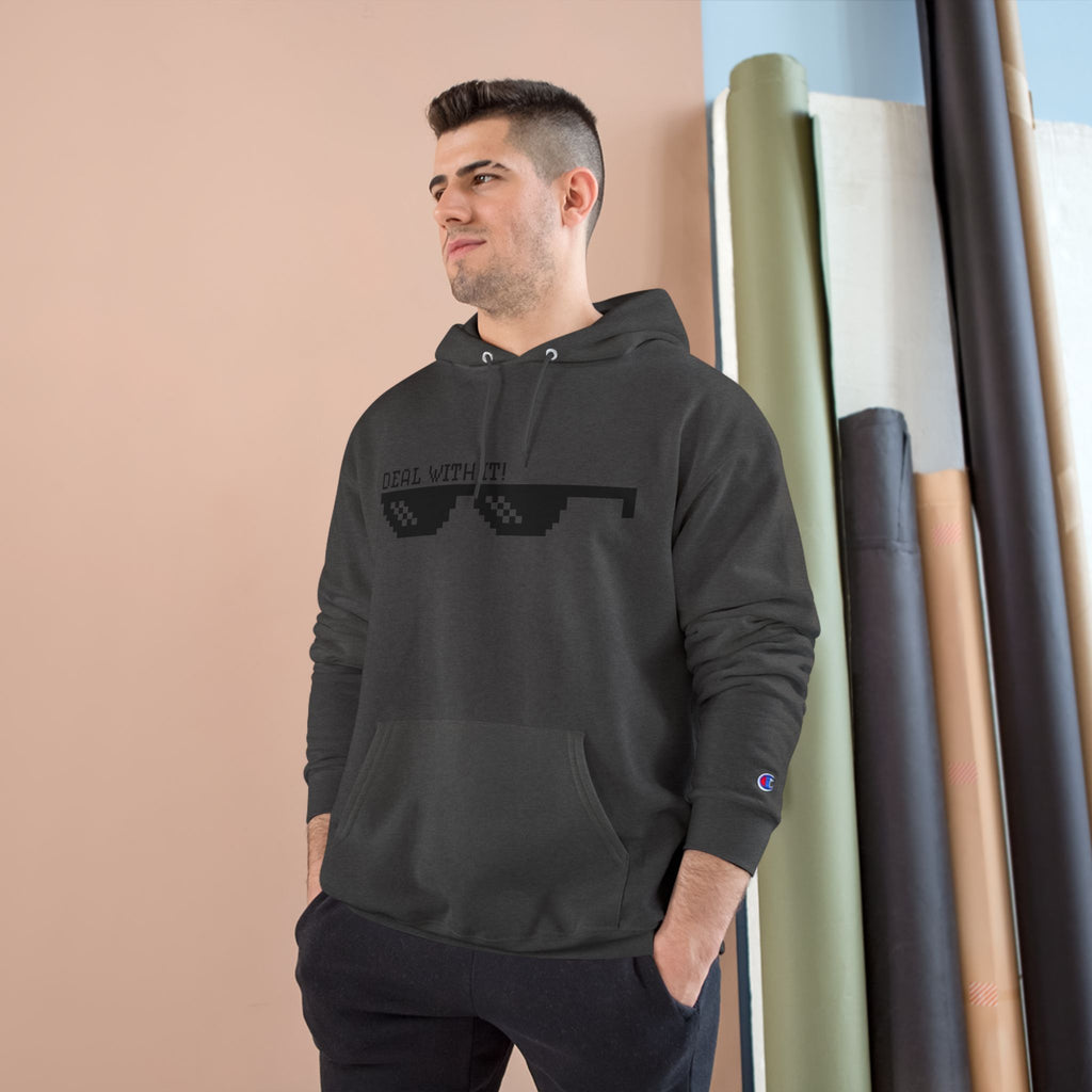 Cool Gamer Hoodie - Deal With It Sweatshirt, Mens Gift, Funny Pullover, Casual Wear, Cool Streetwear