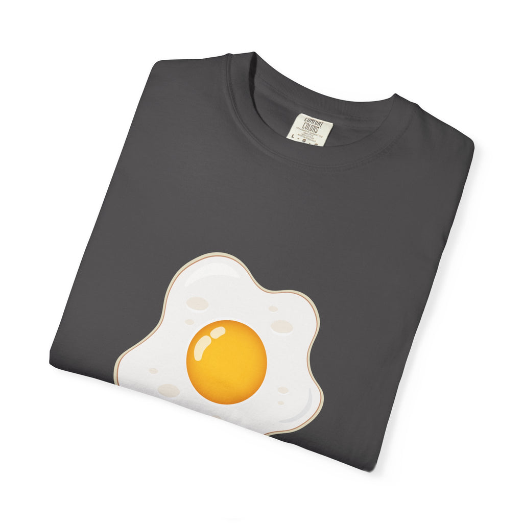 Whimsical Egg Graphic T-Shirt, Funny Food Tee, Breakfast Lover Gift, Unisex Tee for Foodies, Cute Egg Design Shirt