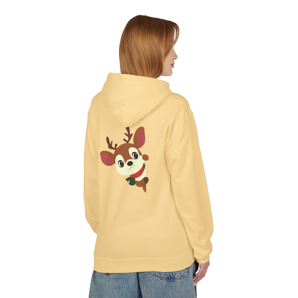 Reindeer Cheer Hoodie — "Tis the Season" Holiday Pullover