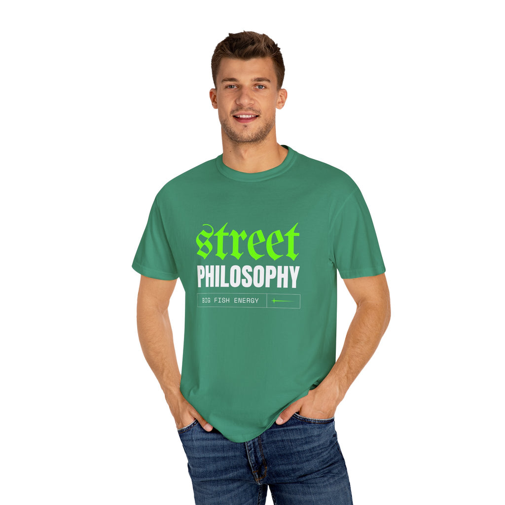 Street Philosophy Unisex Garment-Dyed T-shirt - Trendy Graphic Tee for Fashion Lovers, Streetwear, Casualwear, Gift for Friends, [...]