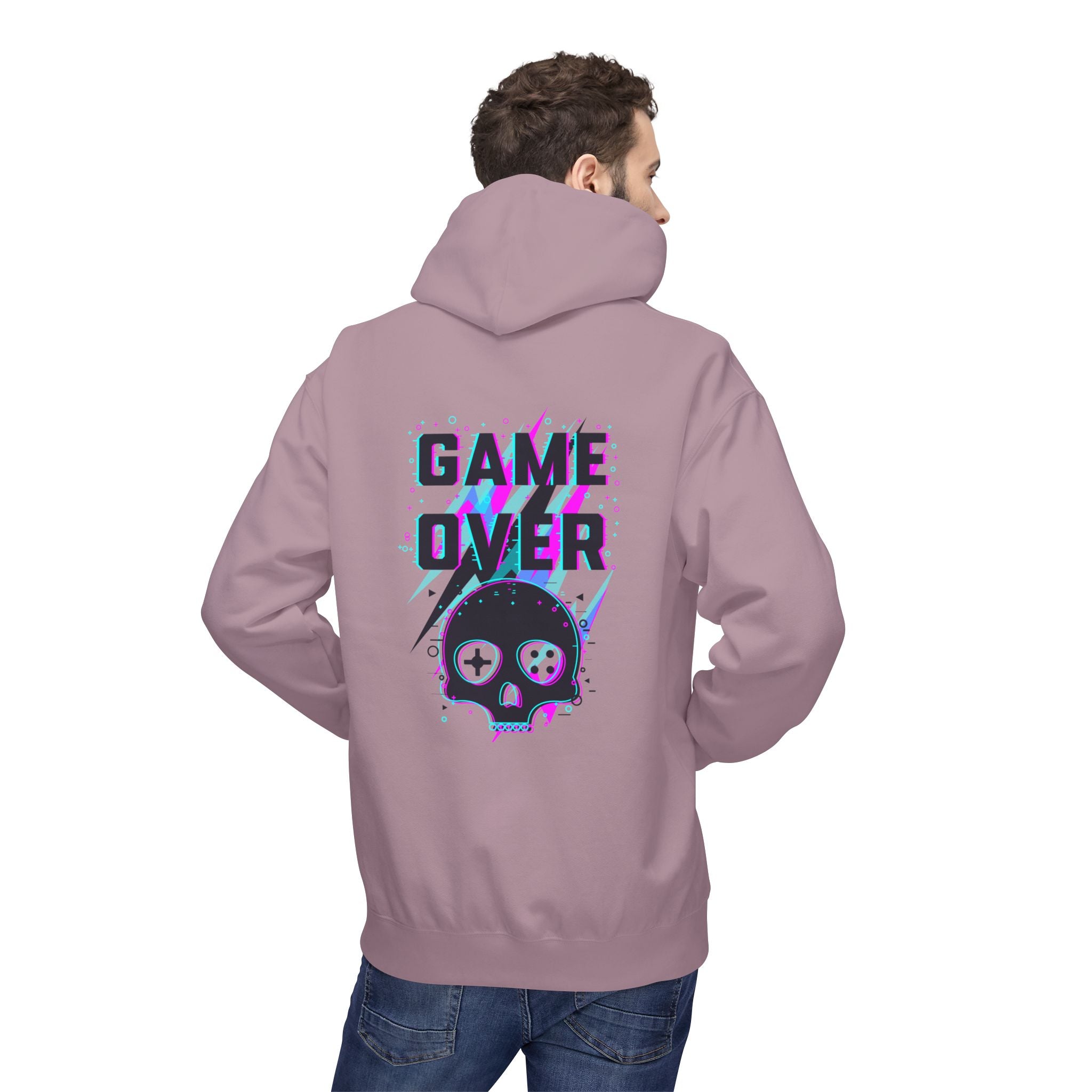 Gaming-Inspired Unisex Hoodie, Perfect for Gamers, Casual Wear, Gifts for Him/Her, Halloween, Birthday, College