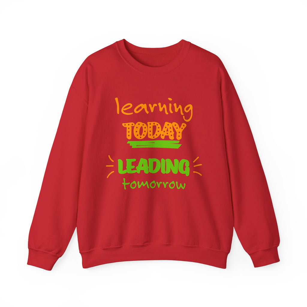 Inspirational Learning Sweatshirt, Motivational Crewneck, Education Apparel, Teacher Gift, Back to School Fashion